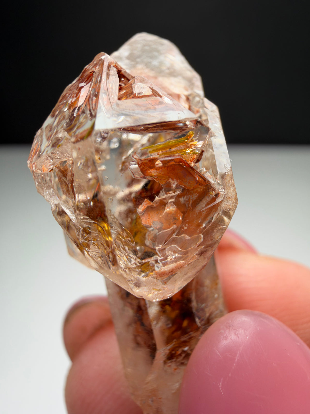 Firefly Quartz Scepter, Madirobe, Madagascar