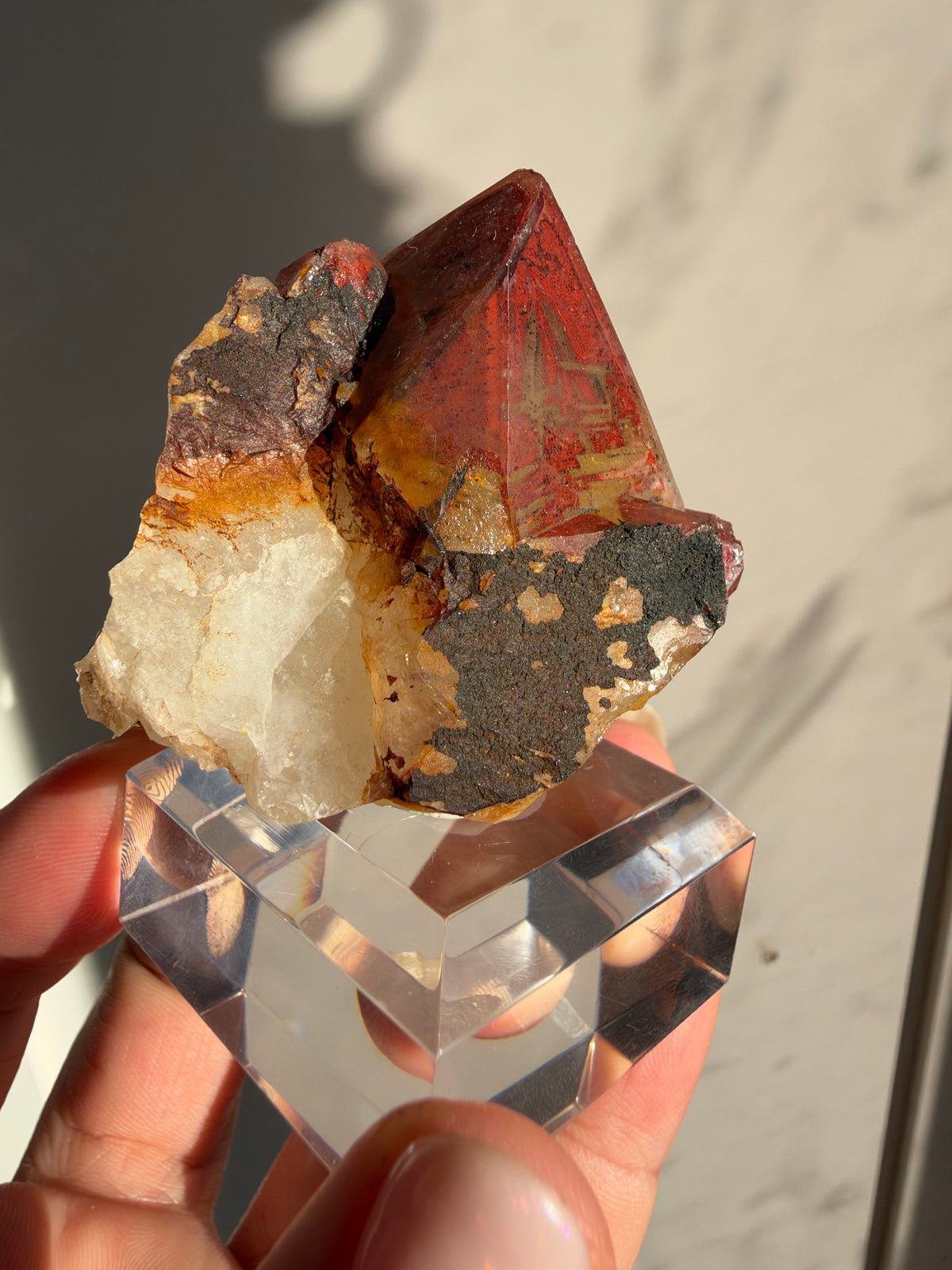 Ferruginous Quartz, Tizrine, Morocco