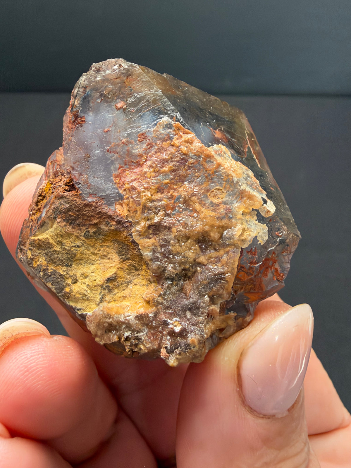 Fluorite, El Hamam Mine, Morocco