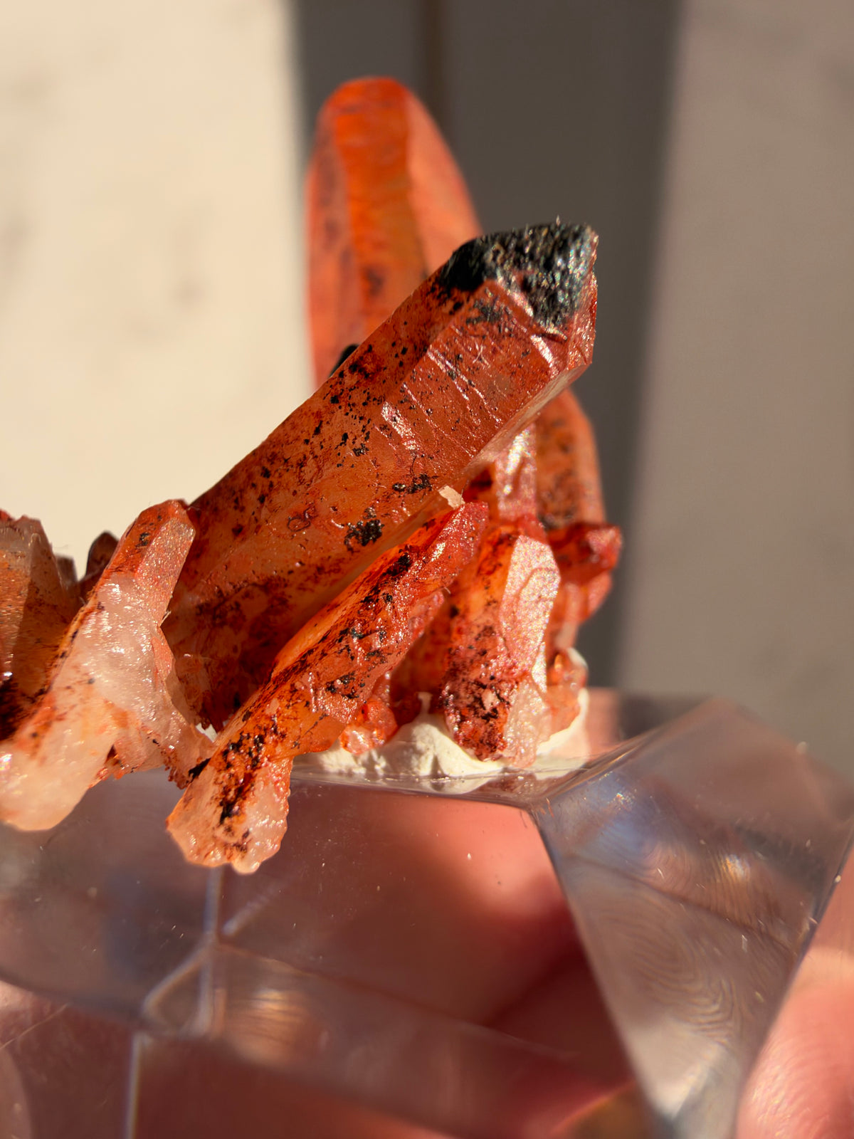 Ferruginous Quartz Miniature, Tinejdad, Morocco