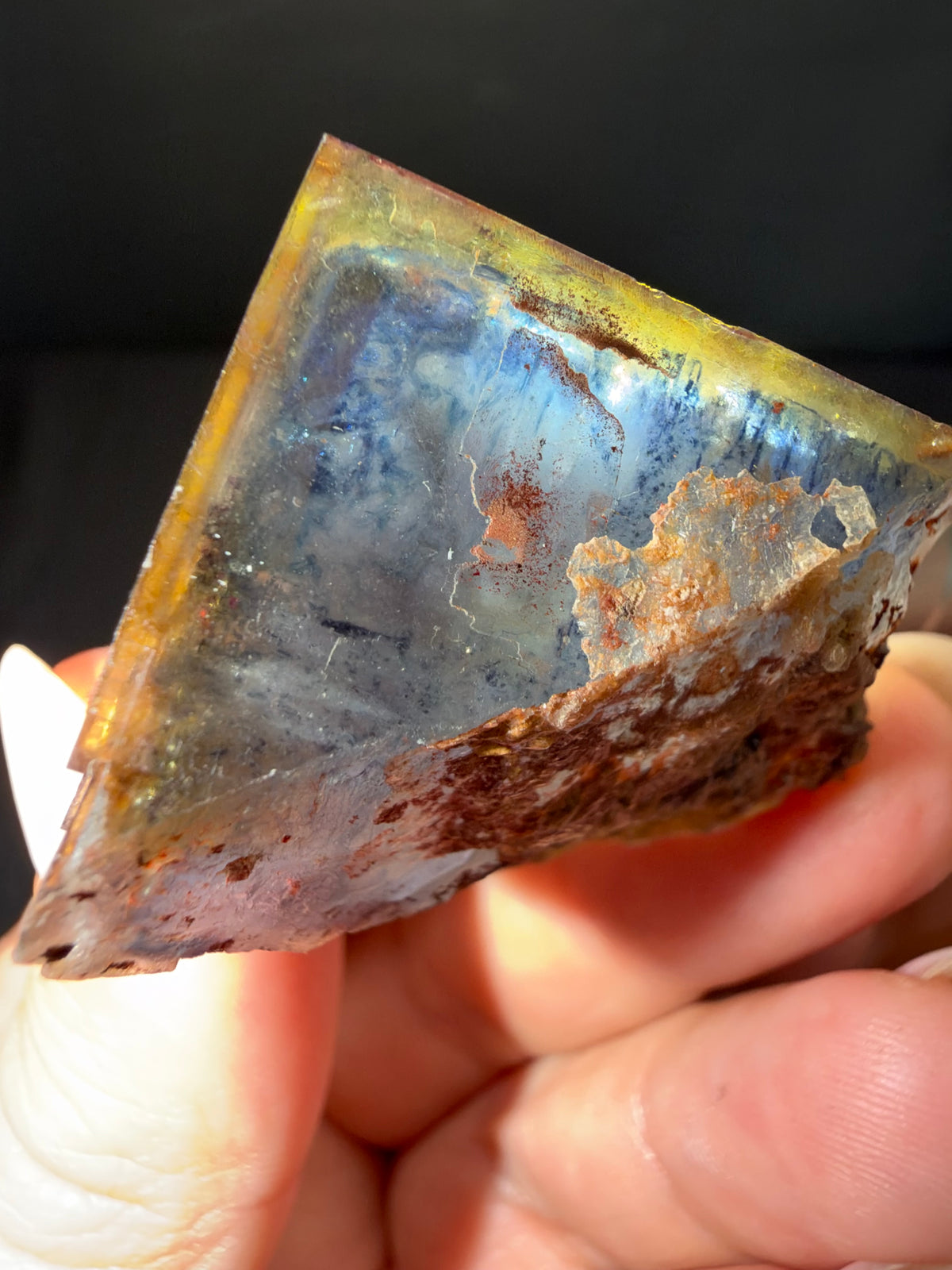 Fluorite, El Hamam Mine, Morocco