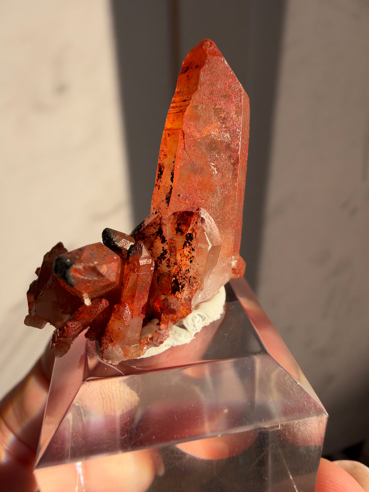 Ferruginous Quartz Miniature, Tinejdad, Morocco