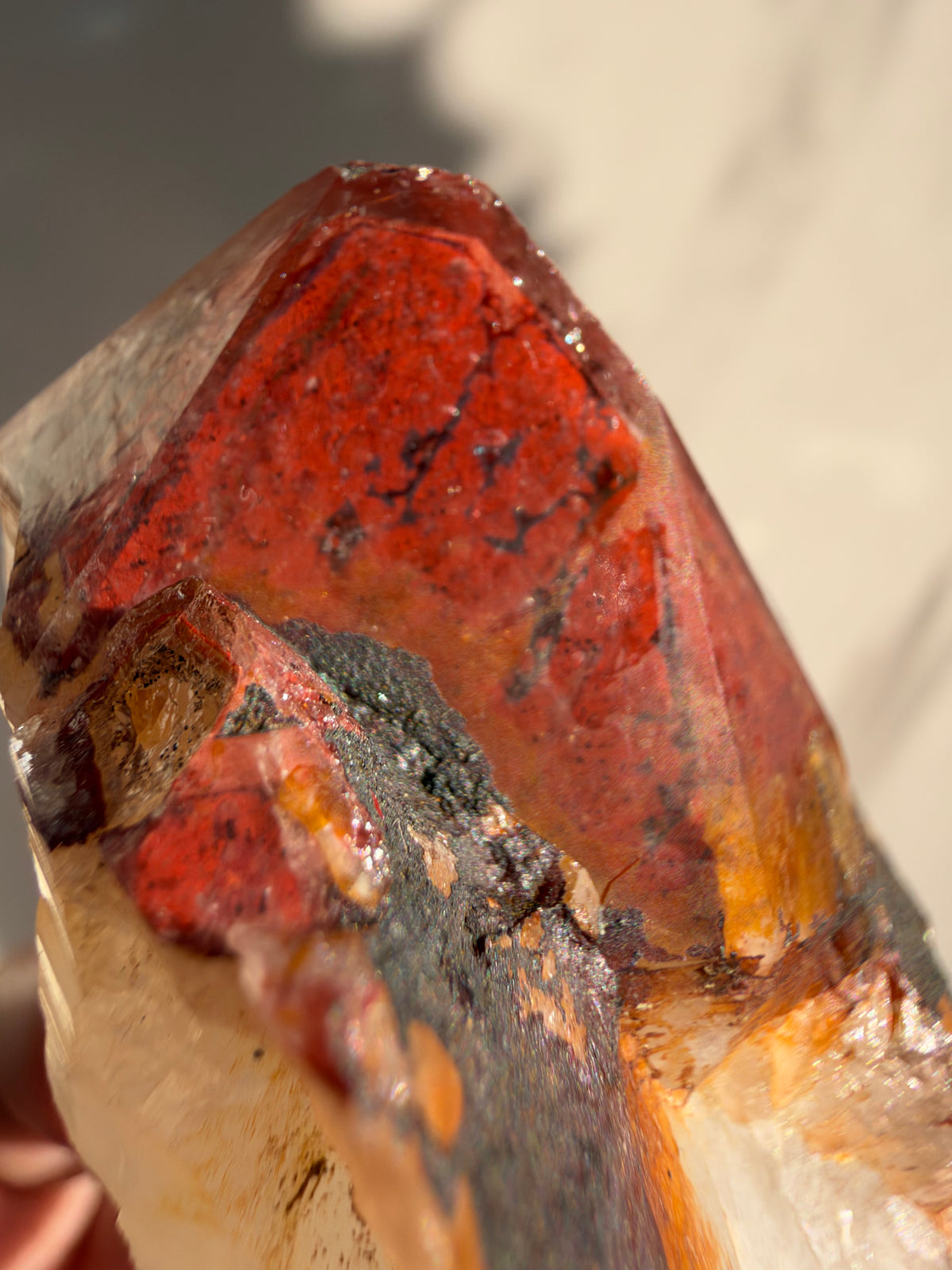 Ferruginous Quartz, Tizrine, Morocco