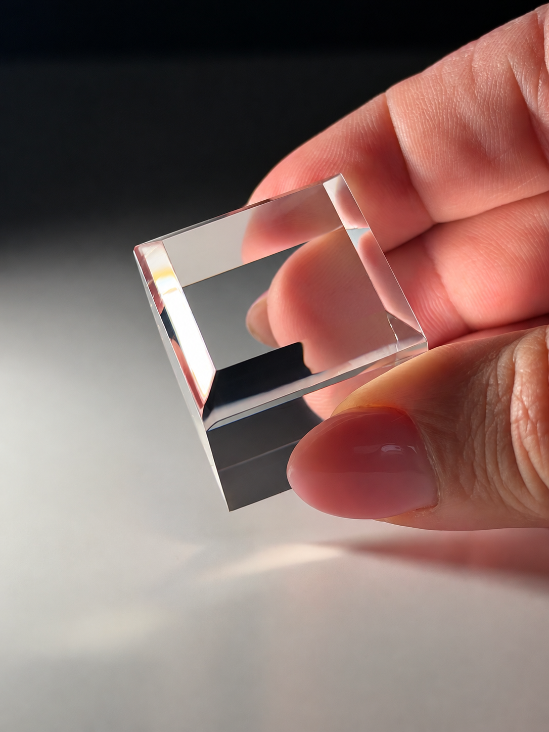 24x Acrylic Bevelled Bases in Clear