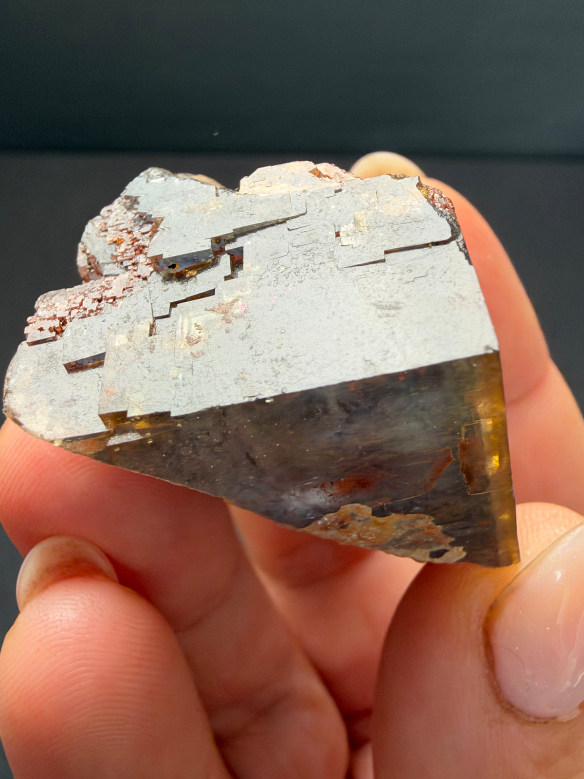 Fluorite, El Hamam Mine, Morocco