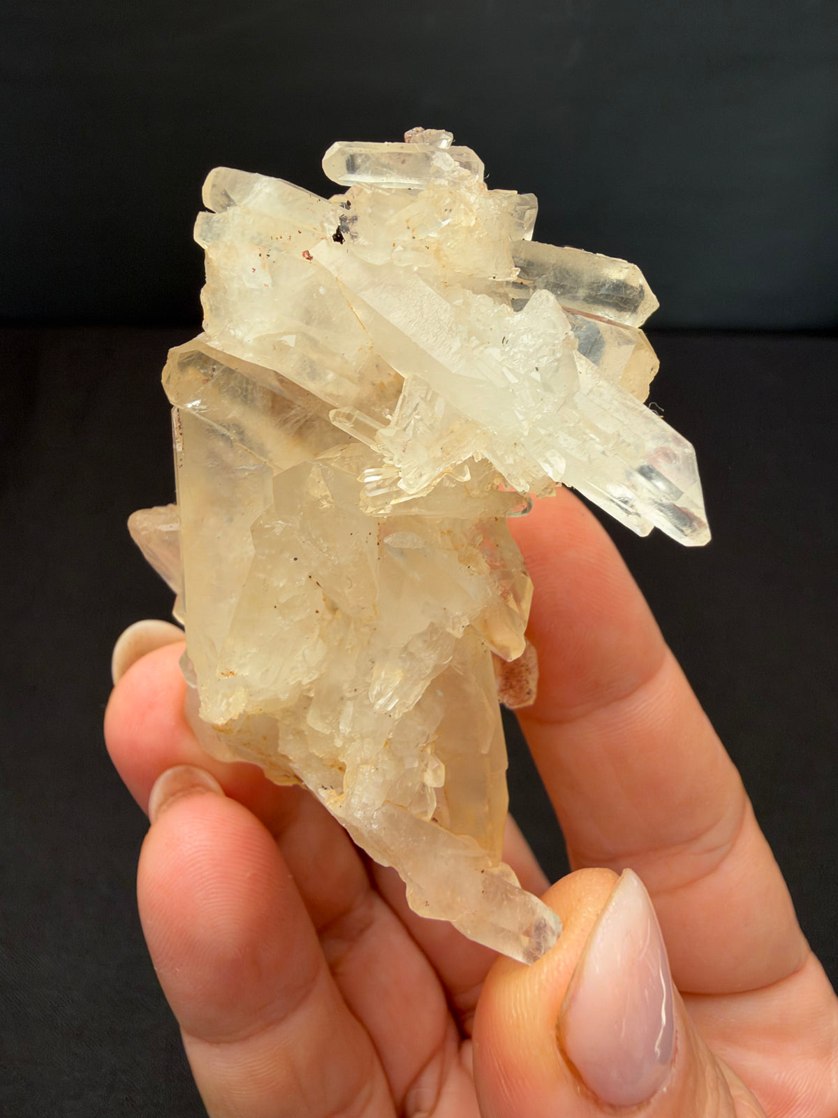 Faden Quartz with Hematite, Iouriren Mine, Morocco