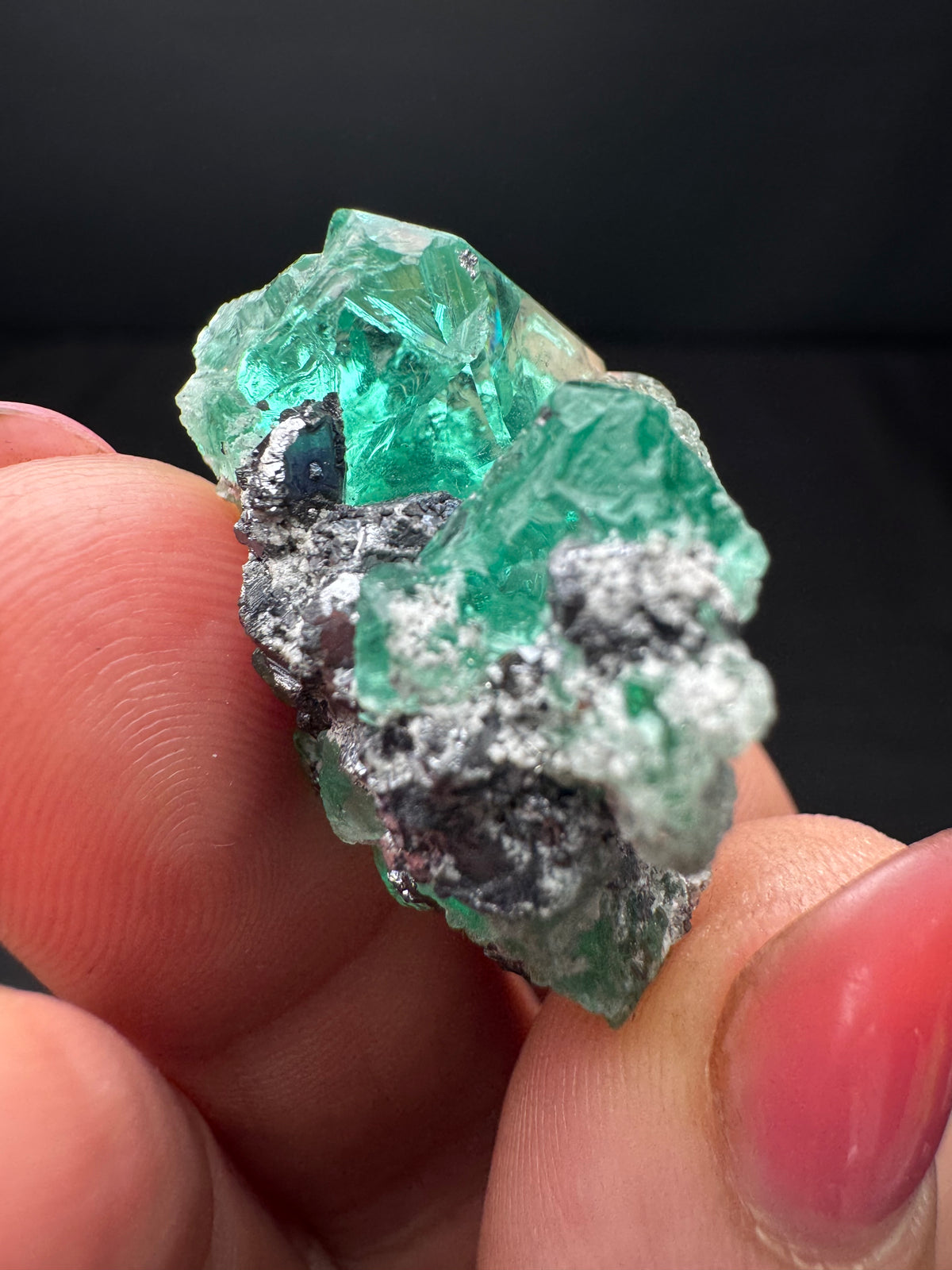 Fluorite, Milpo Mine, Peru
