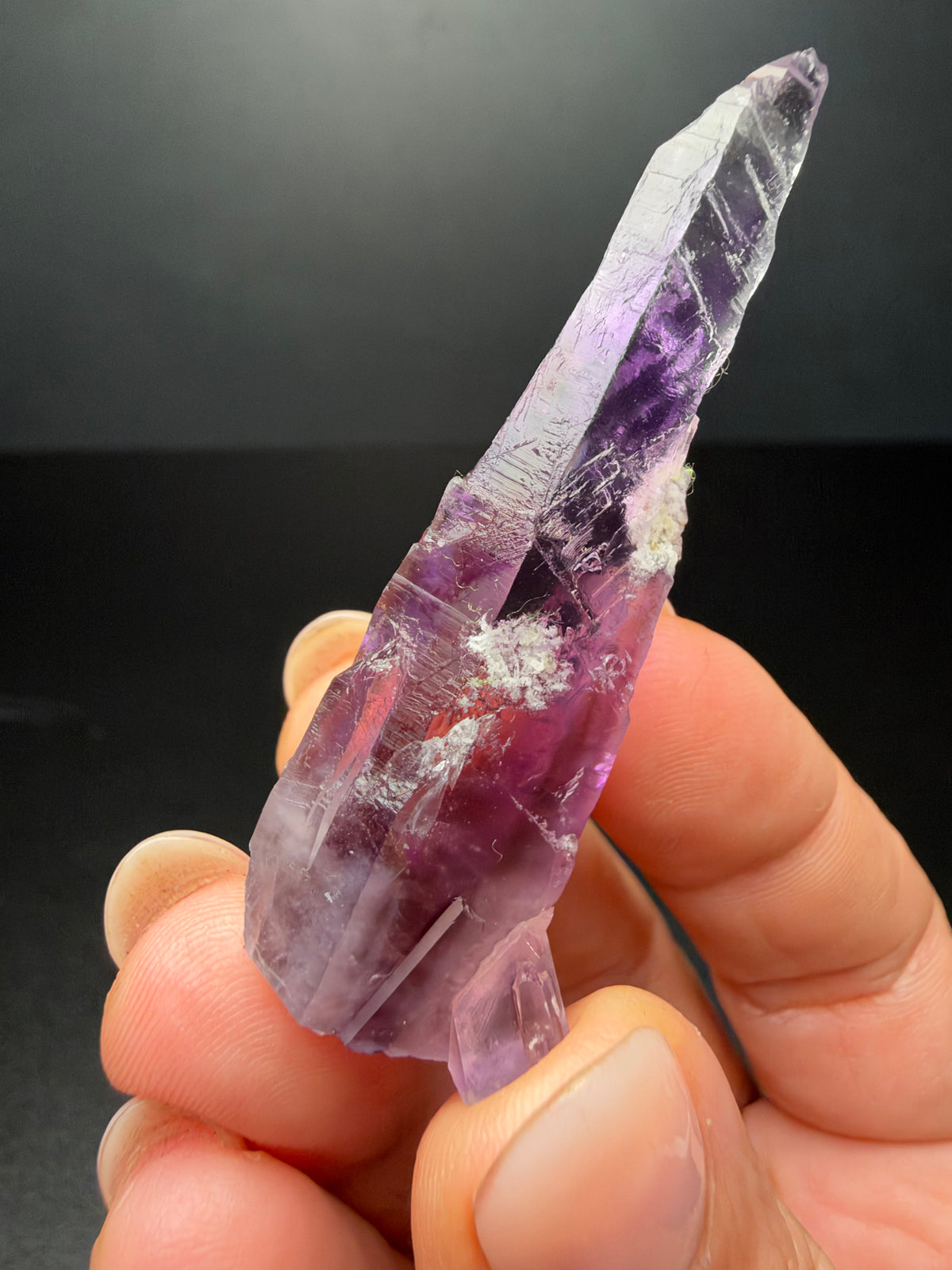 6cm Etched Amethyst, Guerrero, Mexico