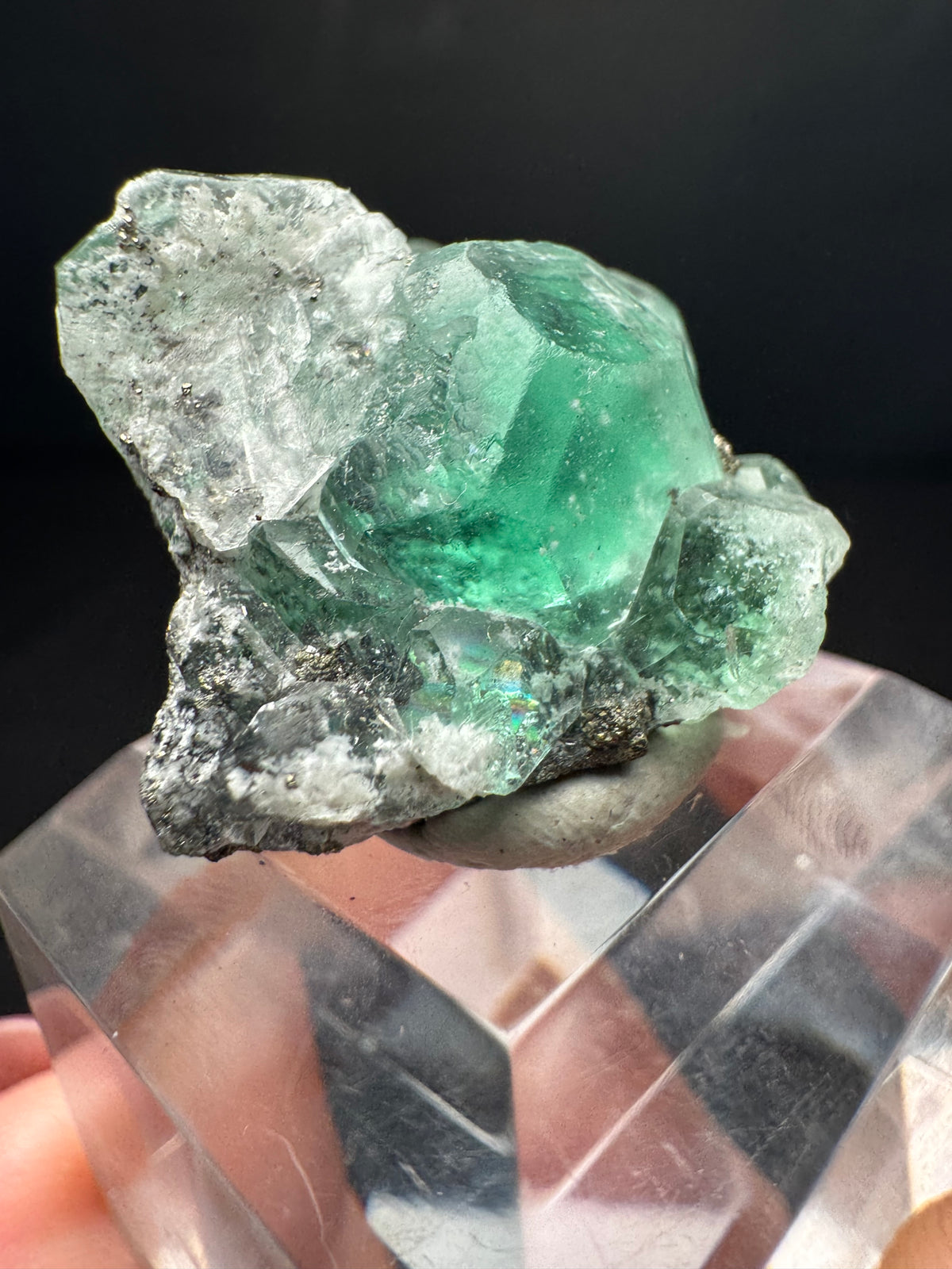 Fluorite, Milpo Mine, Peru