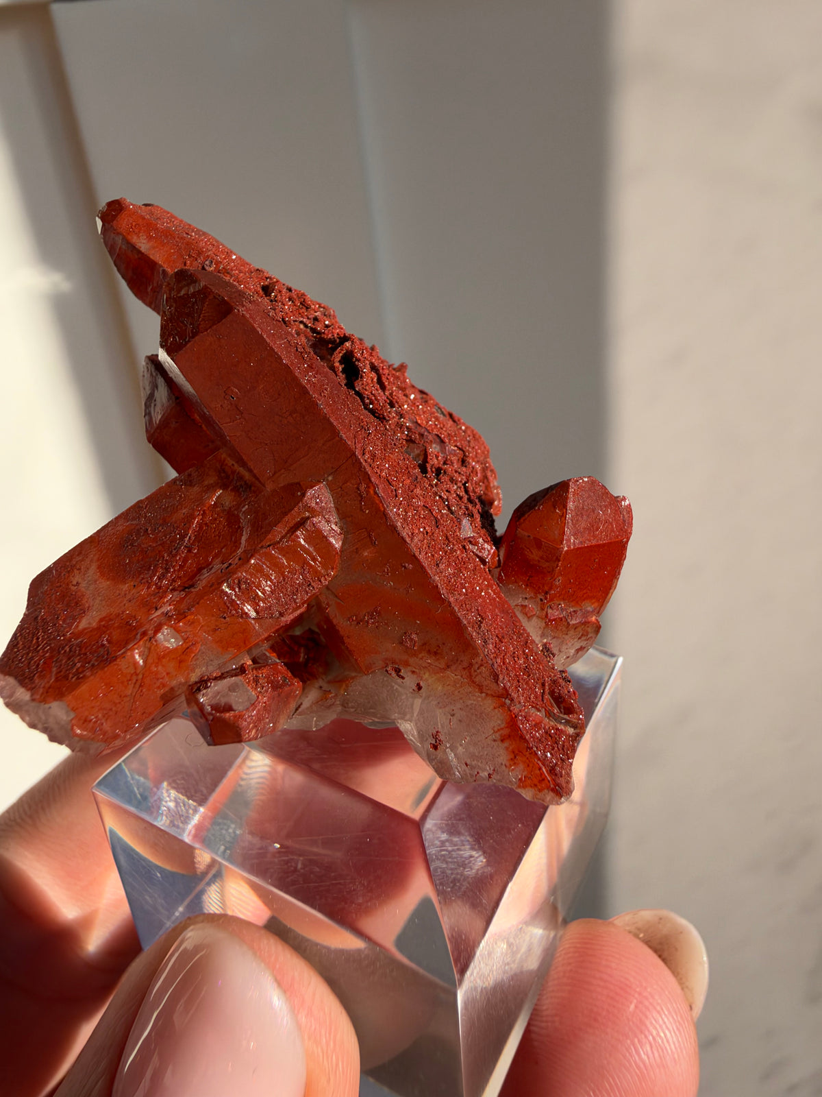 Ferruginous Quartz, Tinejdad, Morocco