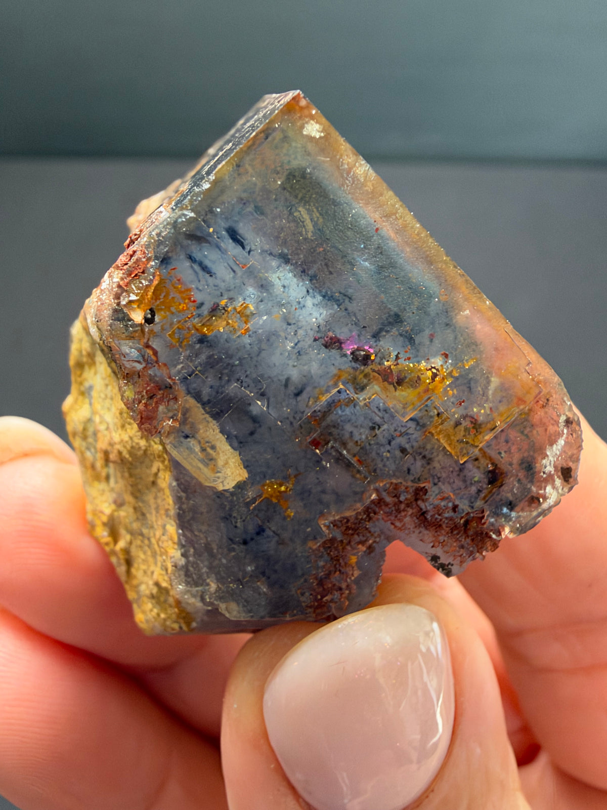 Fluorite, El Hamam Mine, Morocco