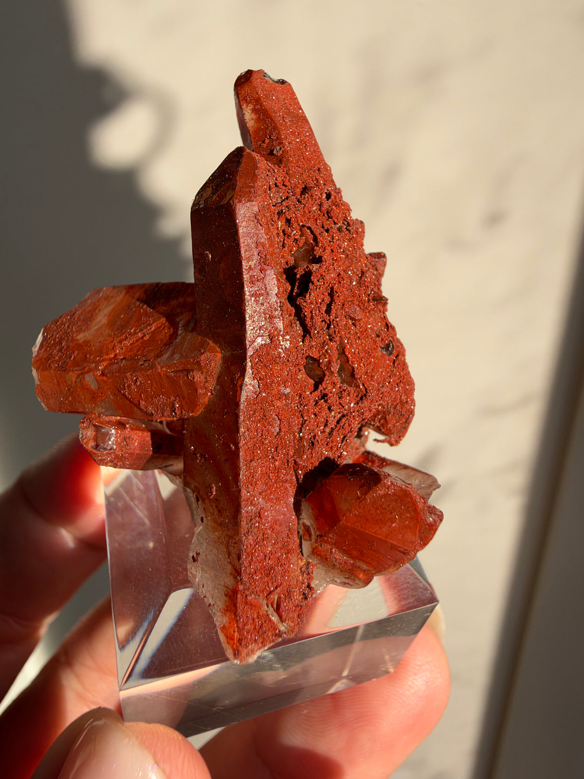 Ferruginous Quartz, Tinejdad, Morocco