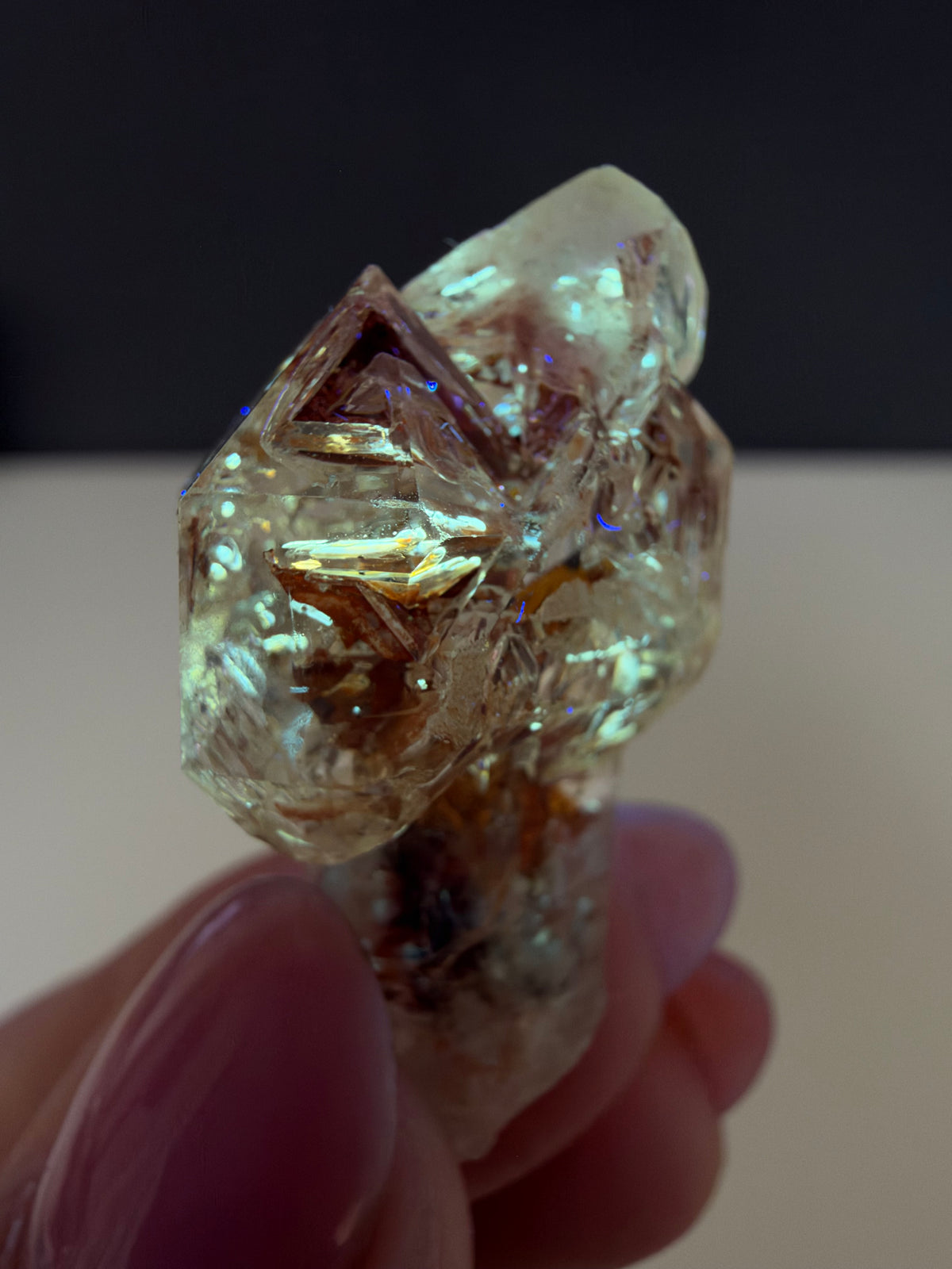 Firefly Quartz Scepter, Madirobe, Madagascar