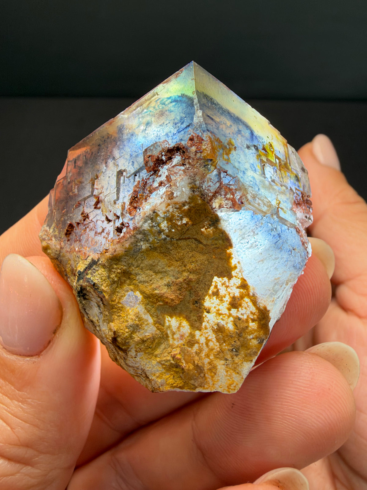 Fluorite, El Hamam Mine, Morocco