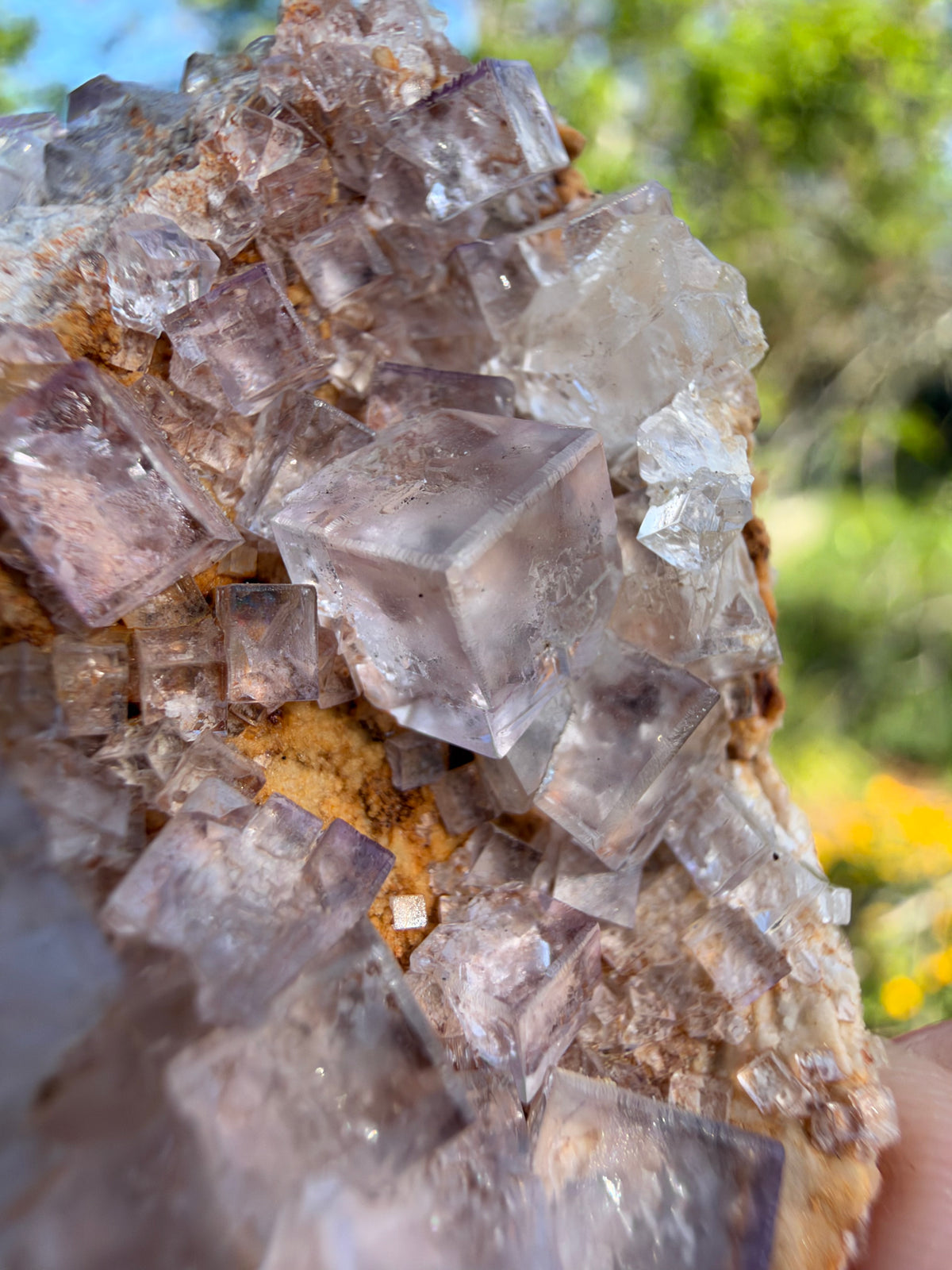 Fluorite, Hilarion Mine, Lavrion, Greece