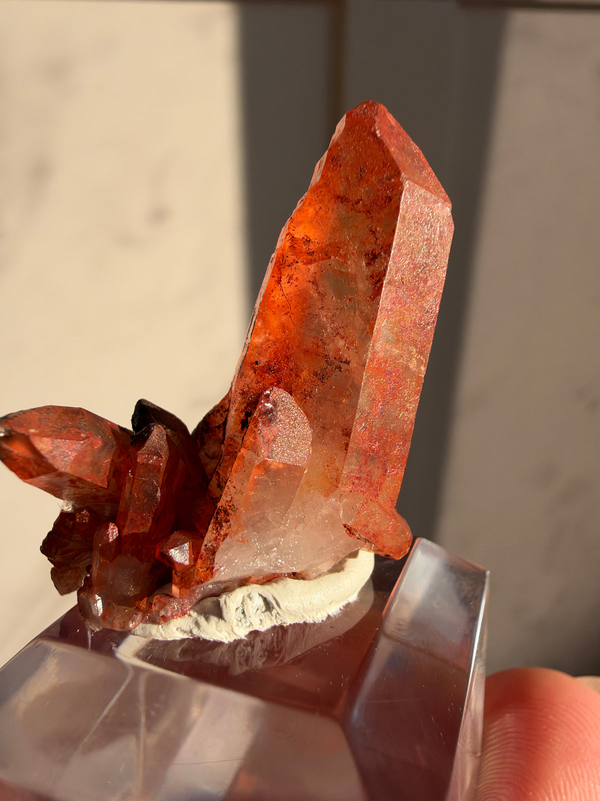 Ferruginous Quartz Miniature, Tinejdad, Morocco