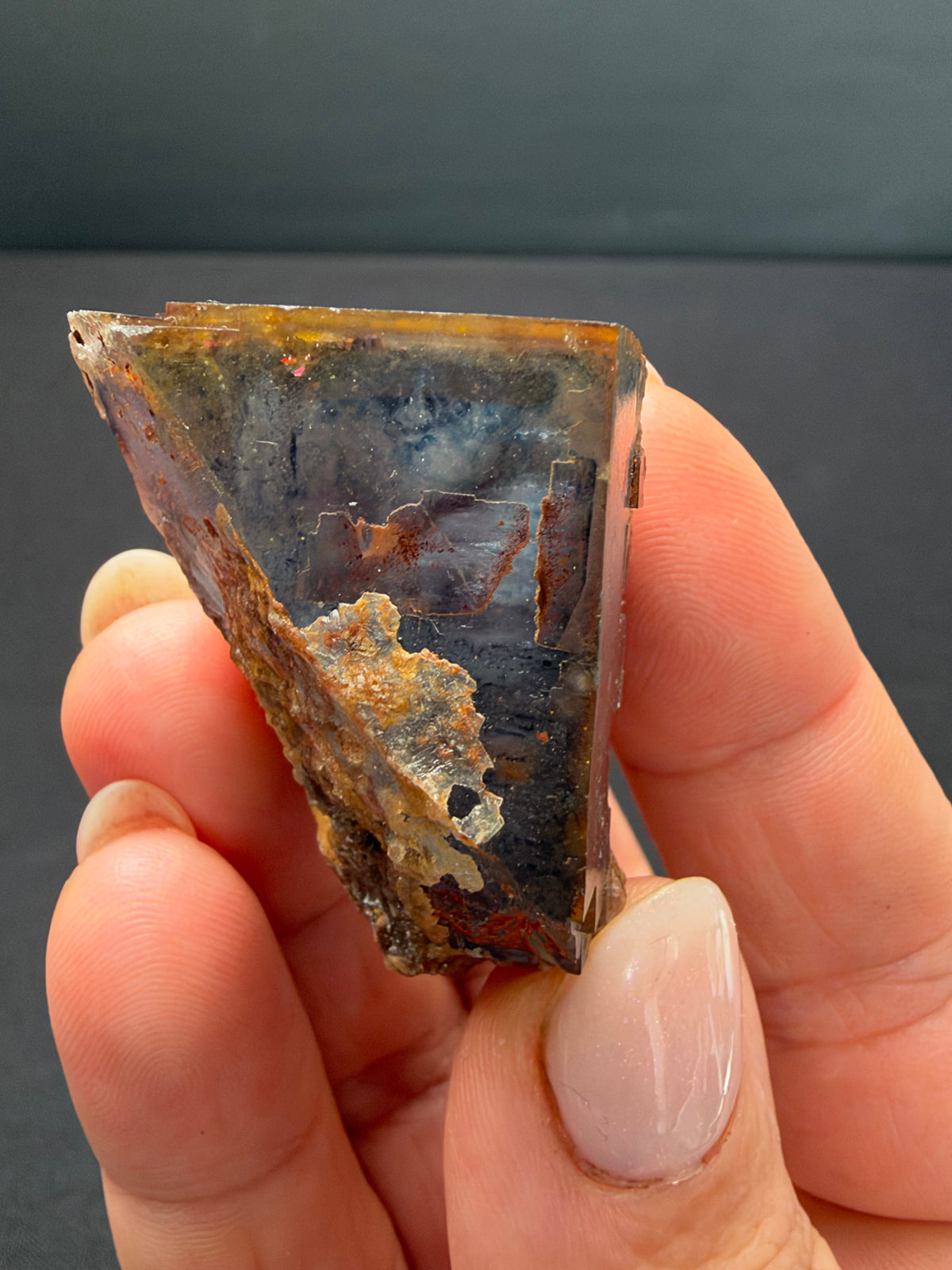 Fluorite, El Hamam Mine, Morocco