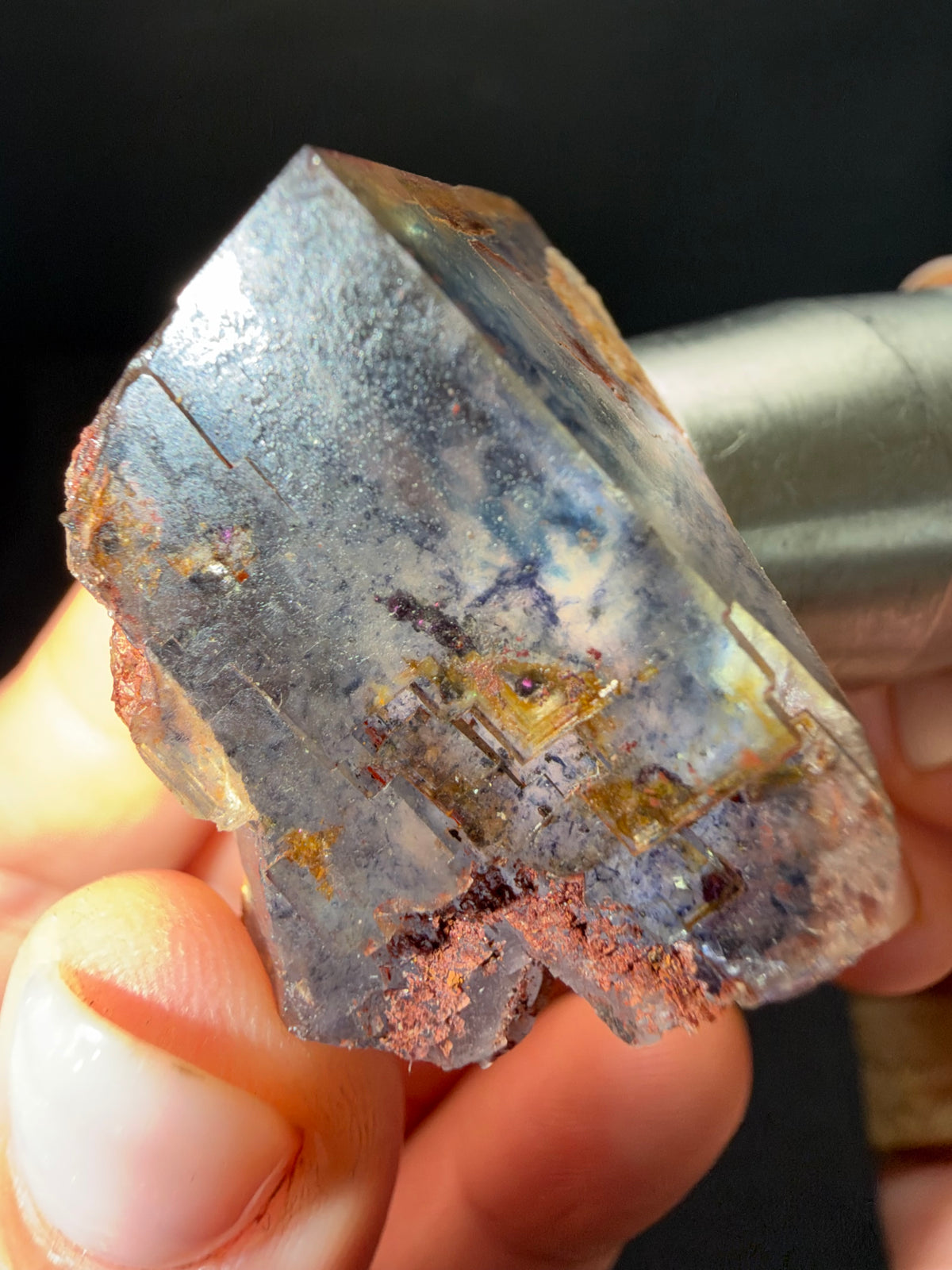 Fluorite, El Hamam Mine, Morocco