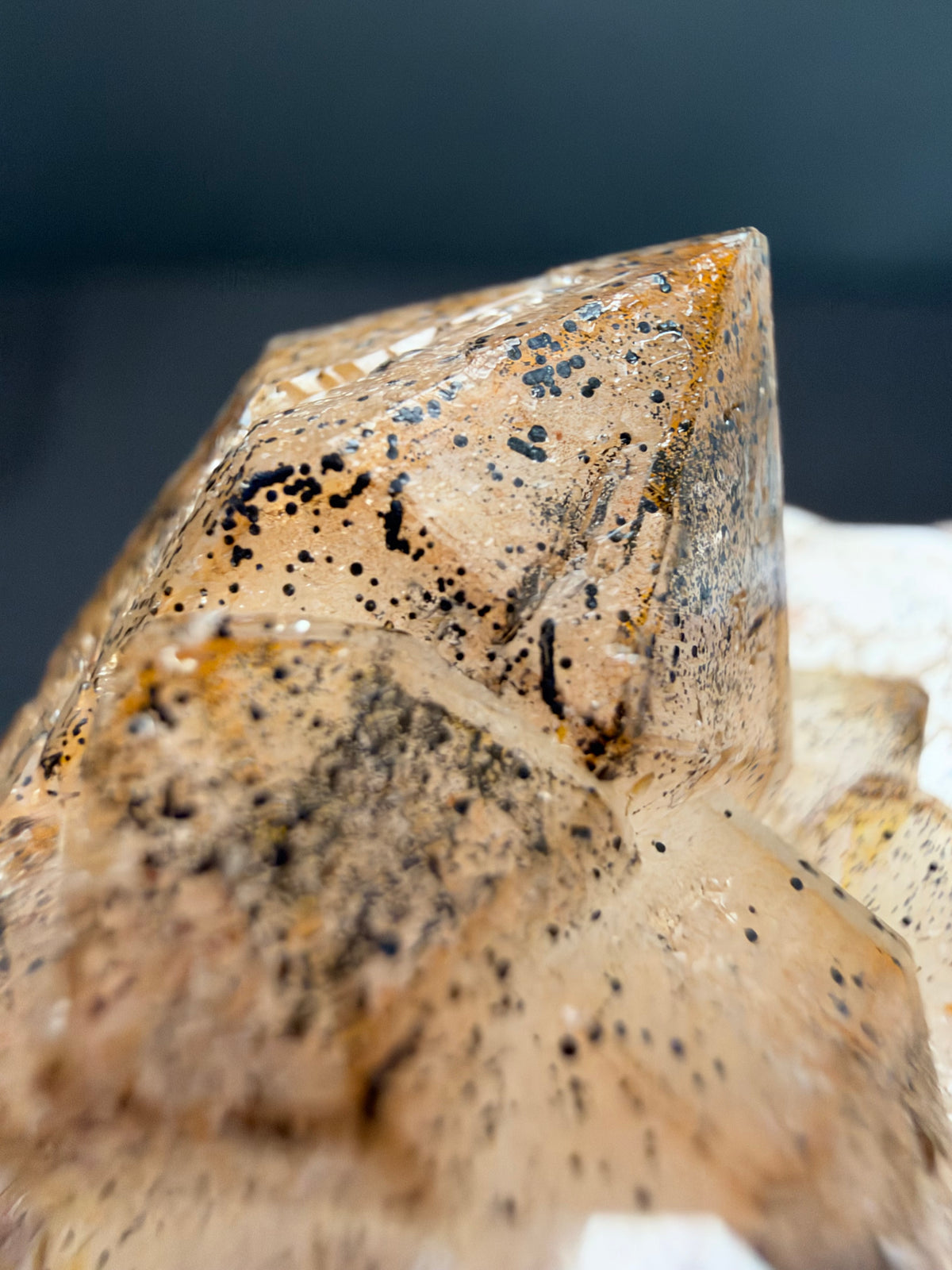 Quartz with Goethite, Tizirine, Morocco