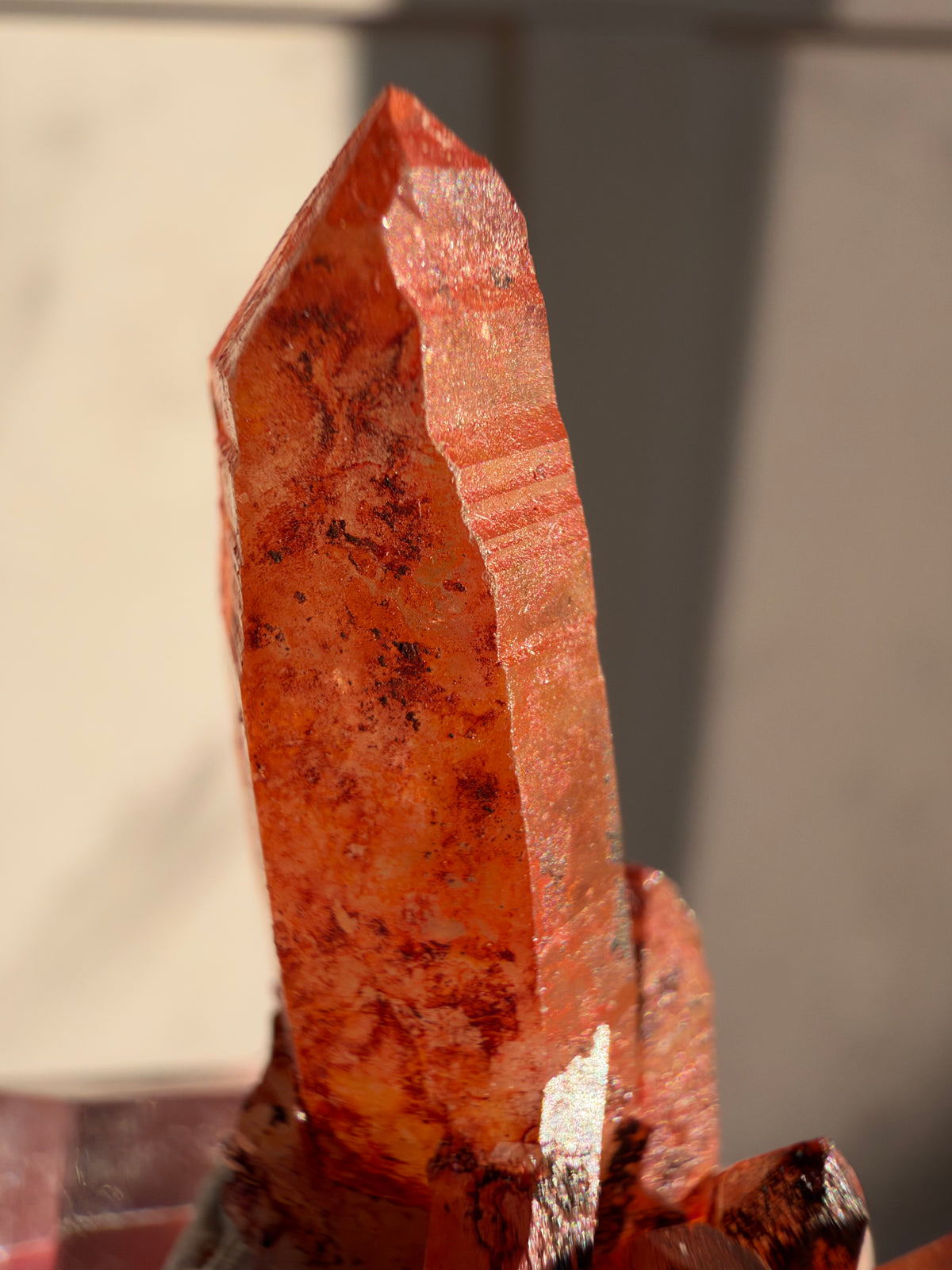 Ferruginous Quartz Miniature, Tinejdad, Morocco