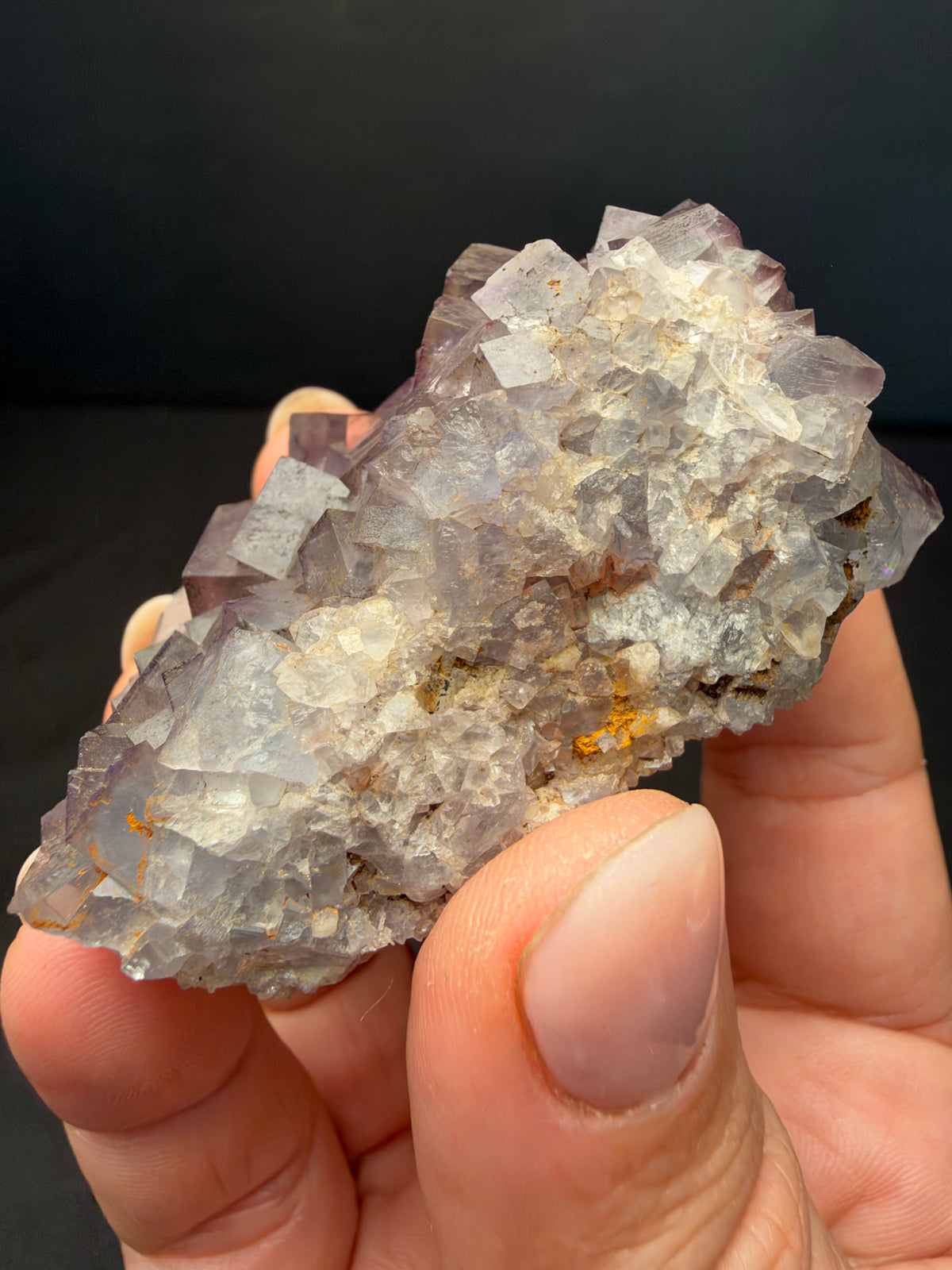 Fluorite, Touroug-El Hamda Quarries, Morocco