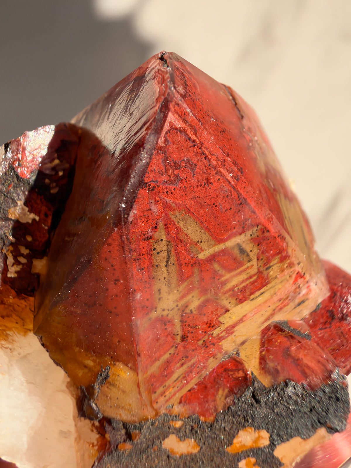 Ferruginous Quartz, Tizrine, Morocco