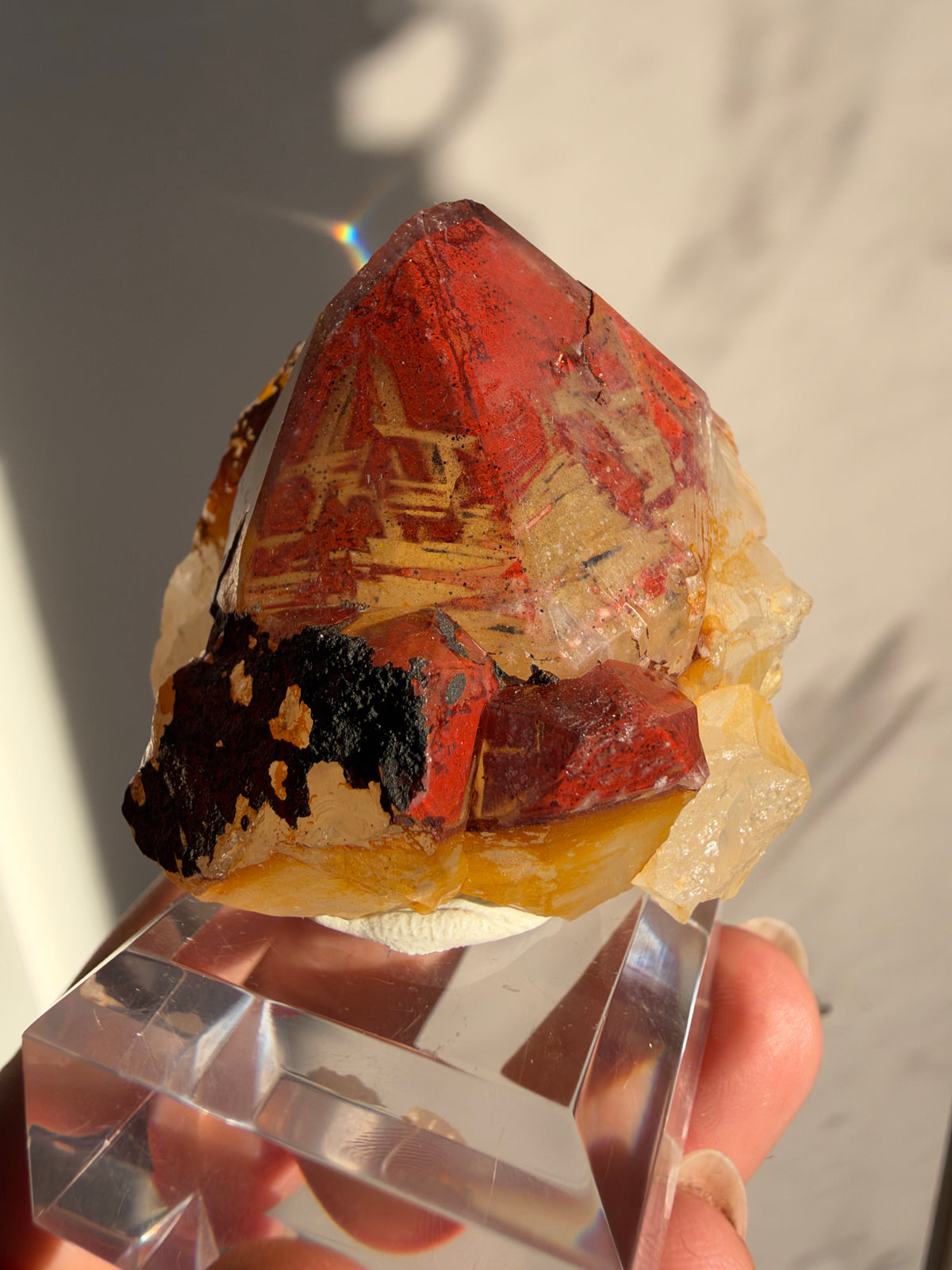 Ferruginous Quartz, Tizrine, Morocco