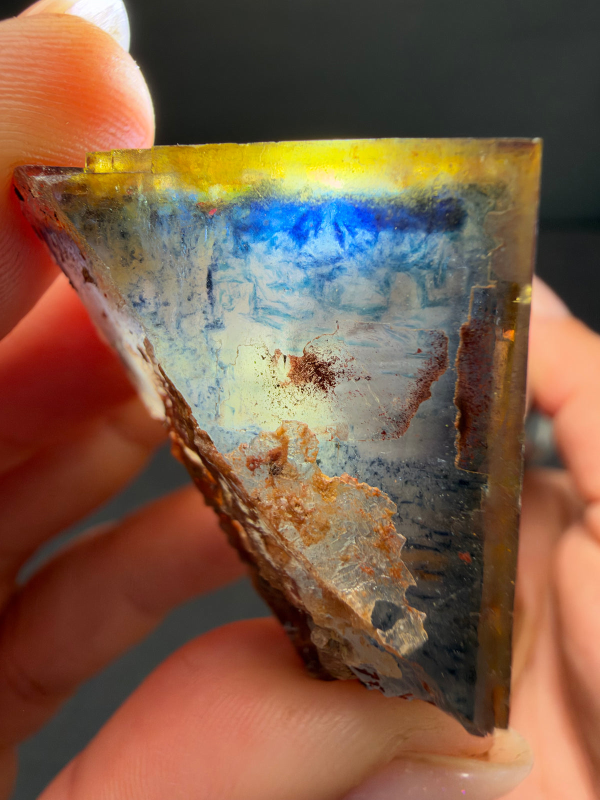 Fluorite, El Hamam Mine, Morocco