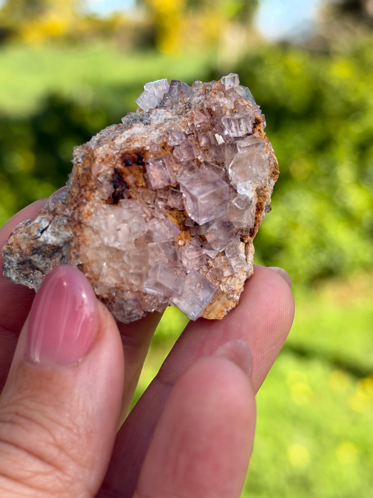 Fluorite, Hilarion Mine, Lavrion, Greece