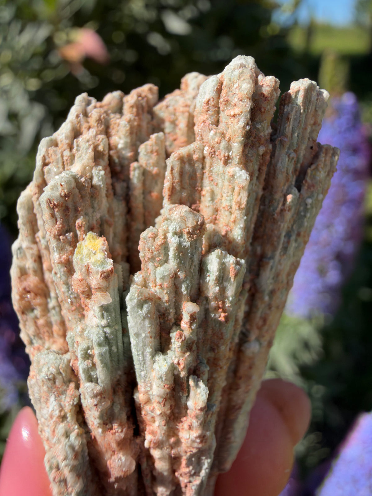 Feldspar after Epidote Pseudomorph, Morocco