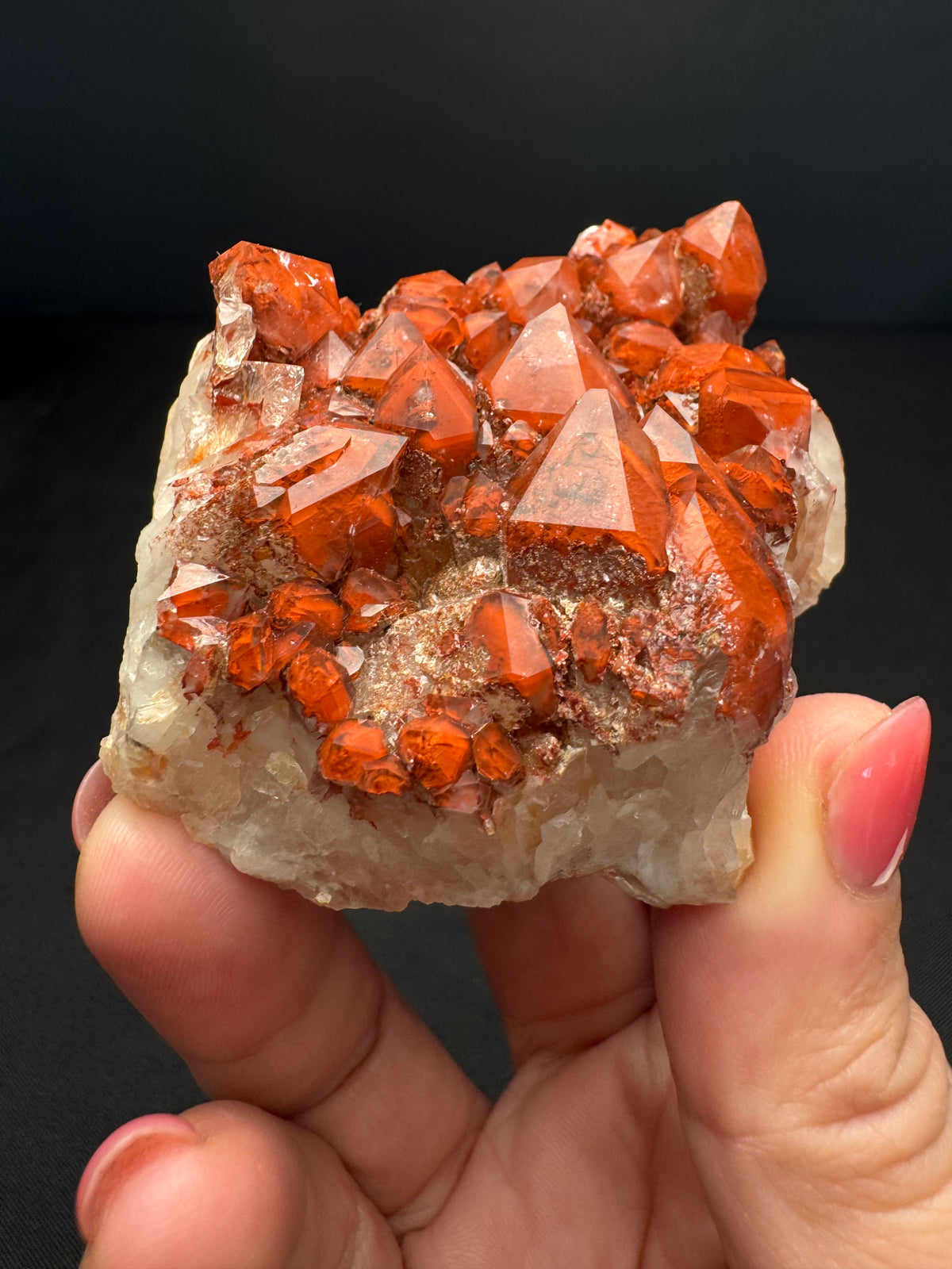 Quartz with Hematite, Orange River