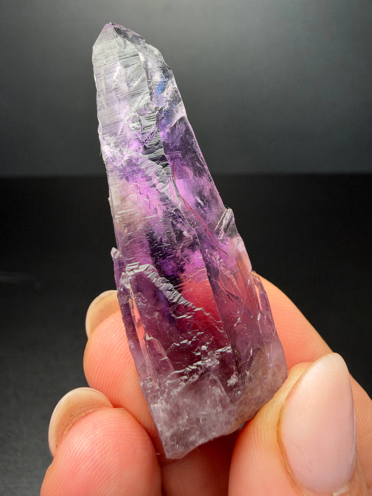 6cm Etched Amethyst, Guerrero, Mexico