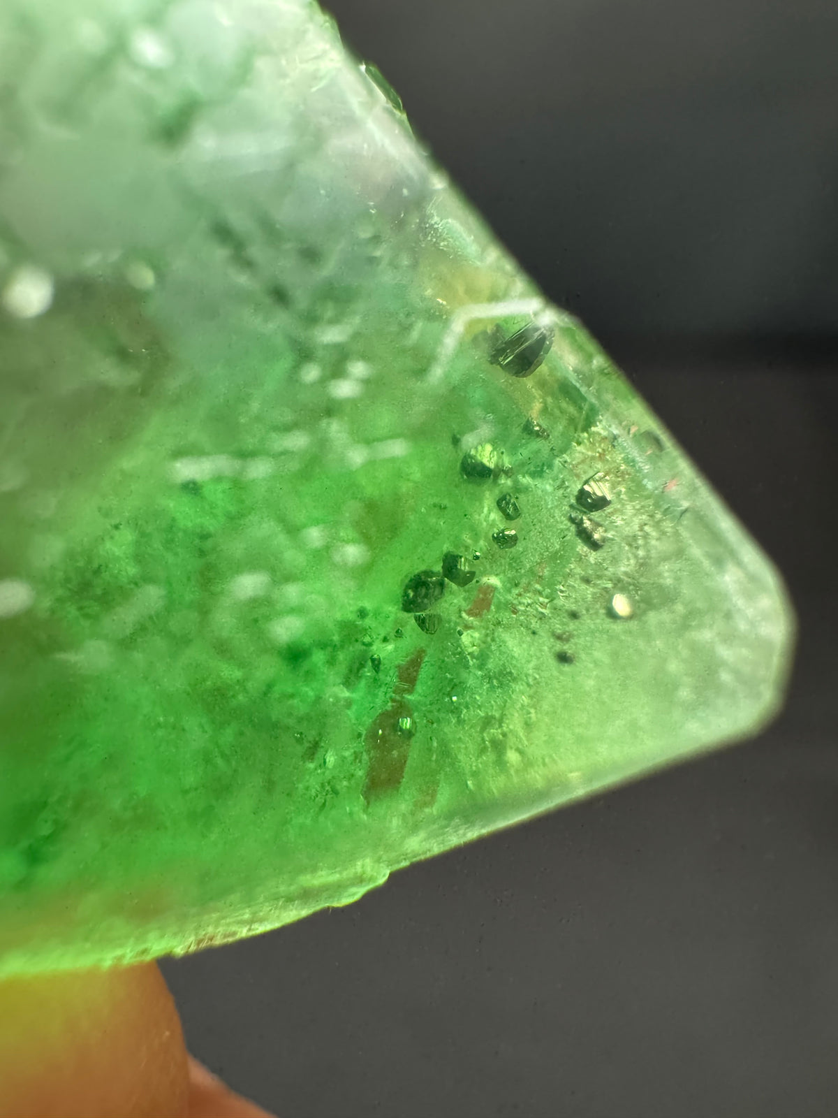 Fluorite with Pyrite, Milpo Mine, Peru