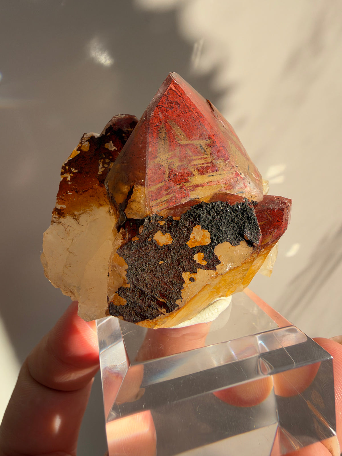 Ferruginous Quartz, Tizrine, Morocco