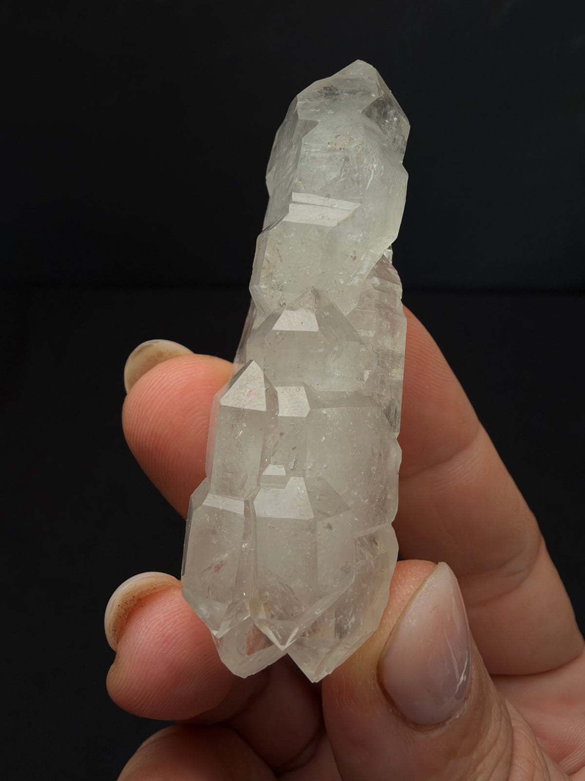 Double Terminated Quartz, Aït Ahmane, Morocco