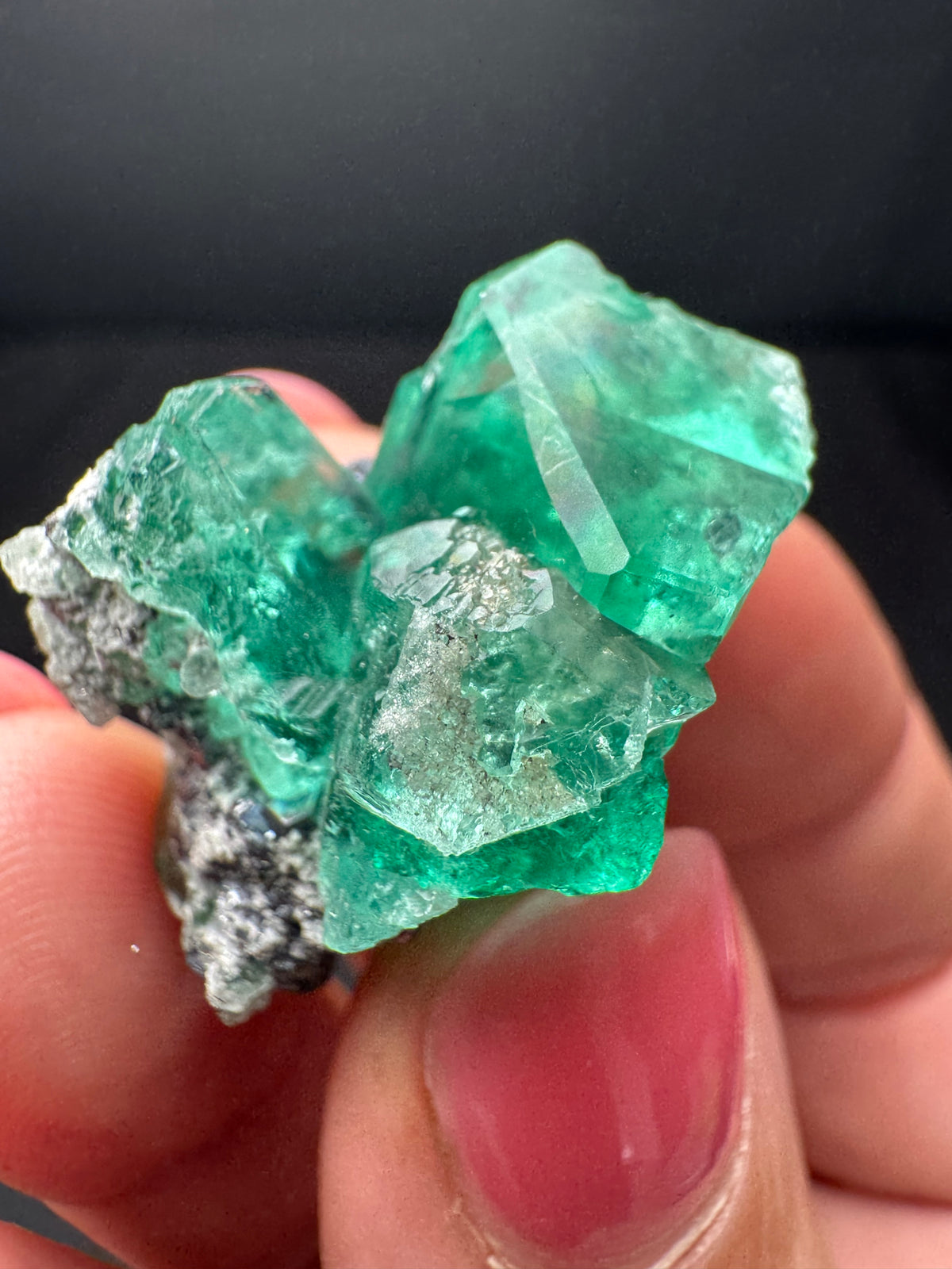Fluorite, Milpo Mine, Peru