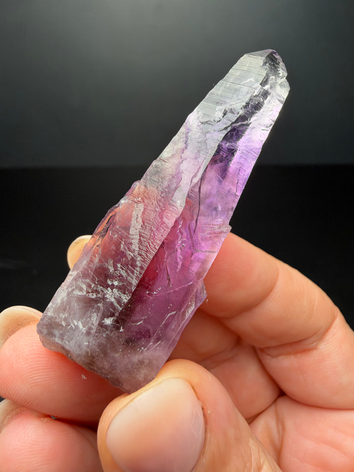 6cm Etched Amethyst, Guerrero, Mexico