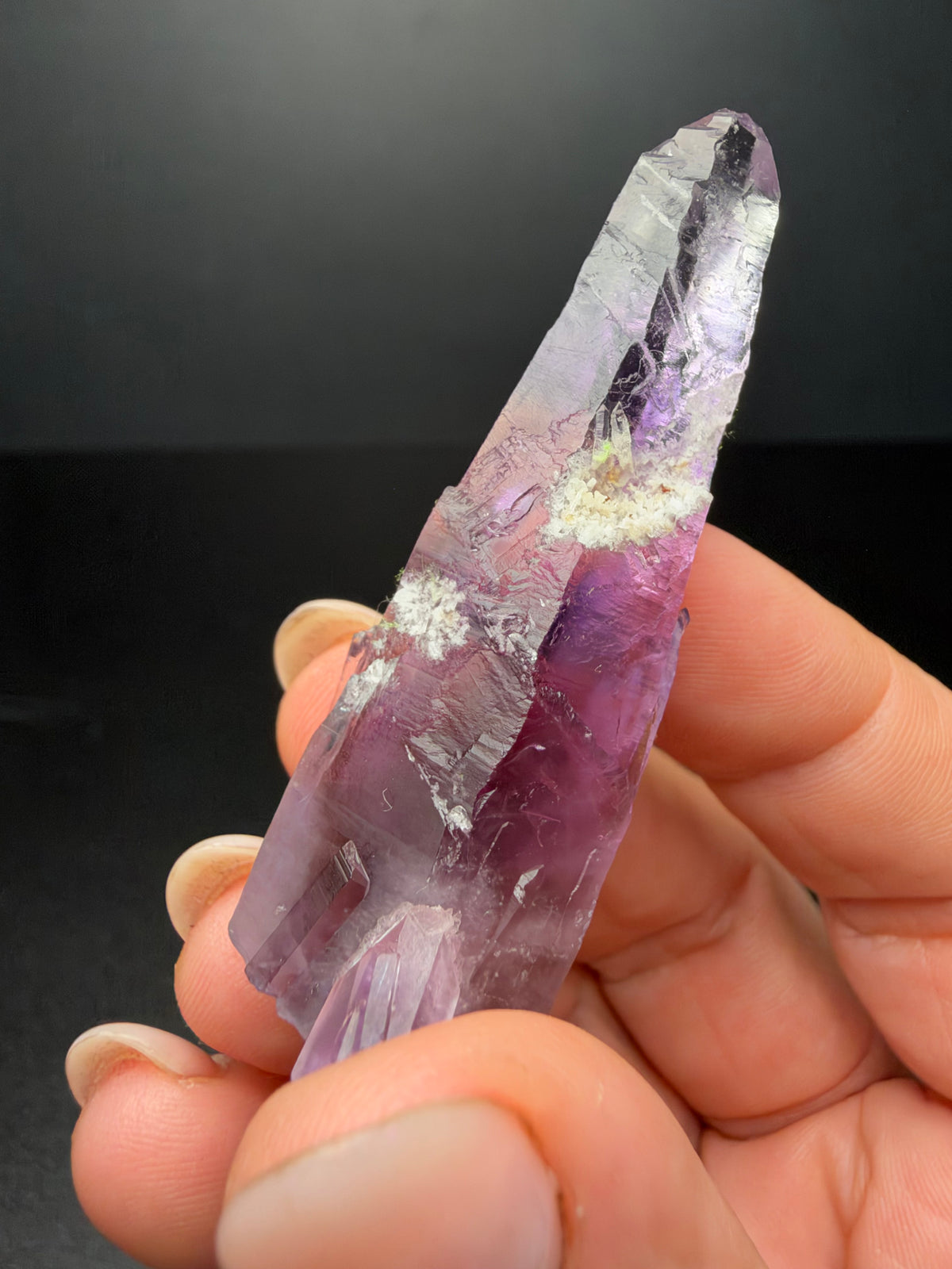 6cm Etched Amethyst, Guerrero, Mexico