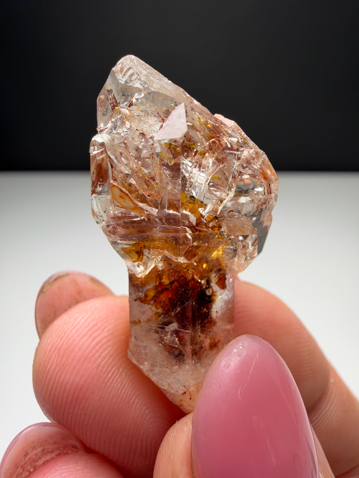 Firefly Quartz Scepter, Madirobe, Madagascar