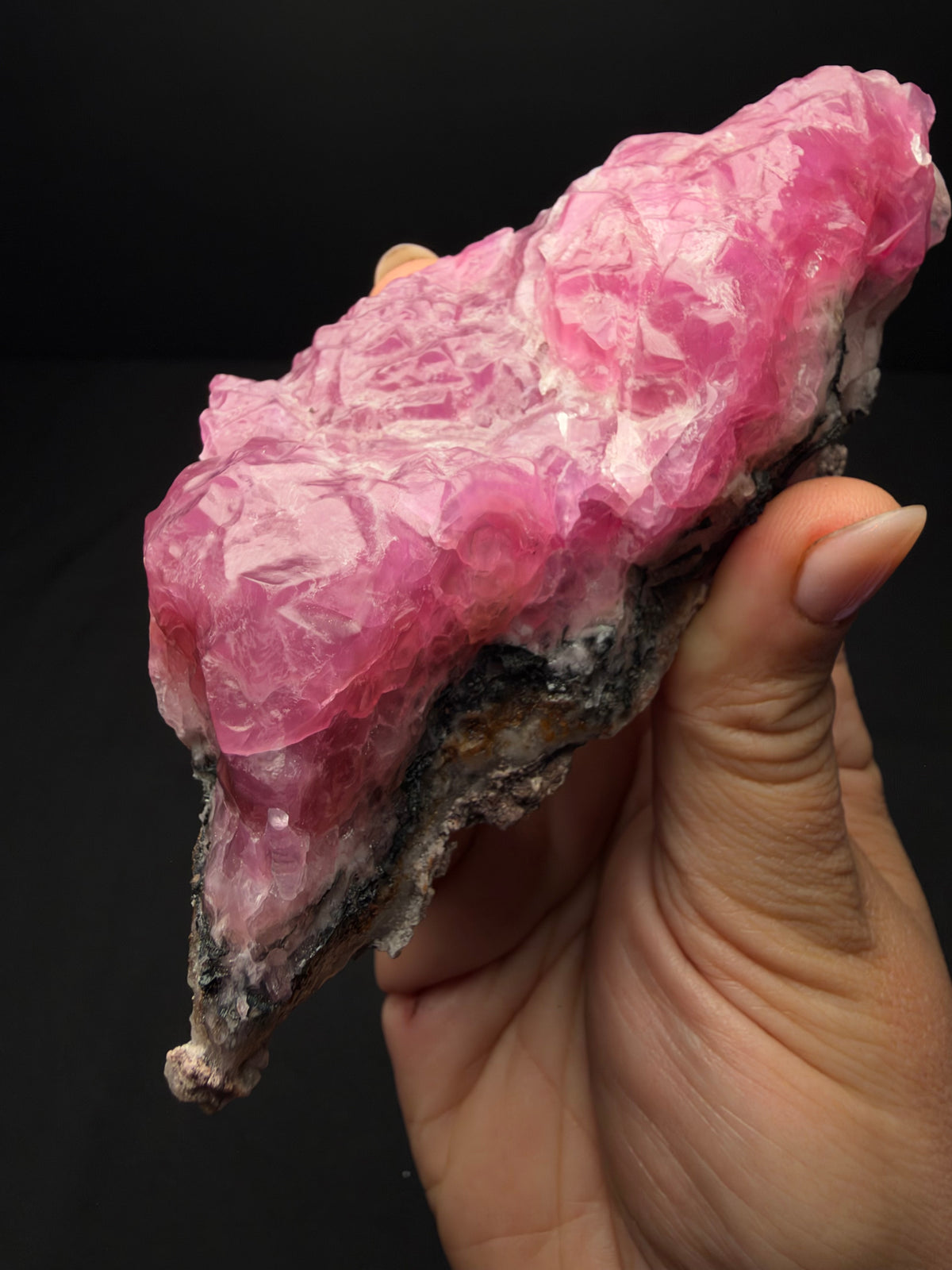 Cobalt Bearing Calcite, Bou Azzer Mine, Morocco