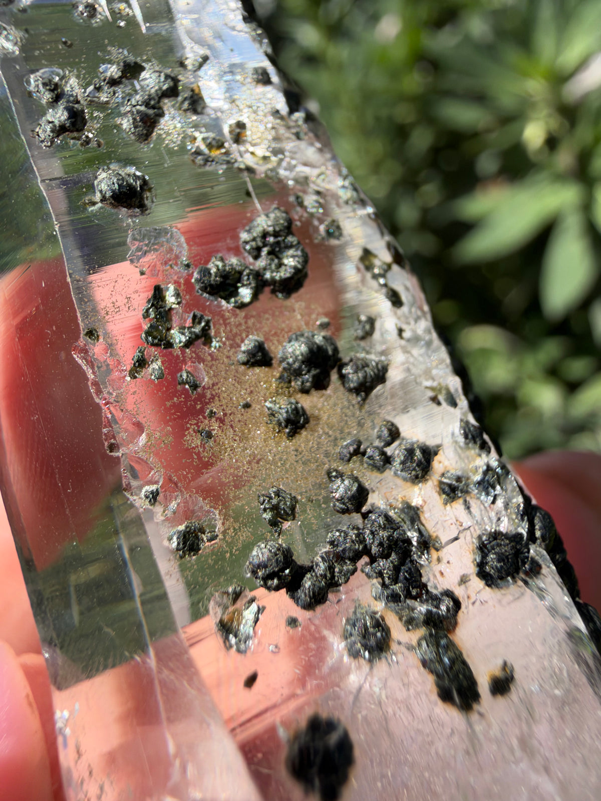 Tessin Quartz with Chlorite, Ganesh Himal, Nepal