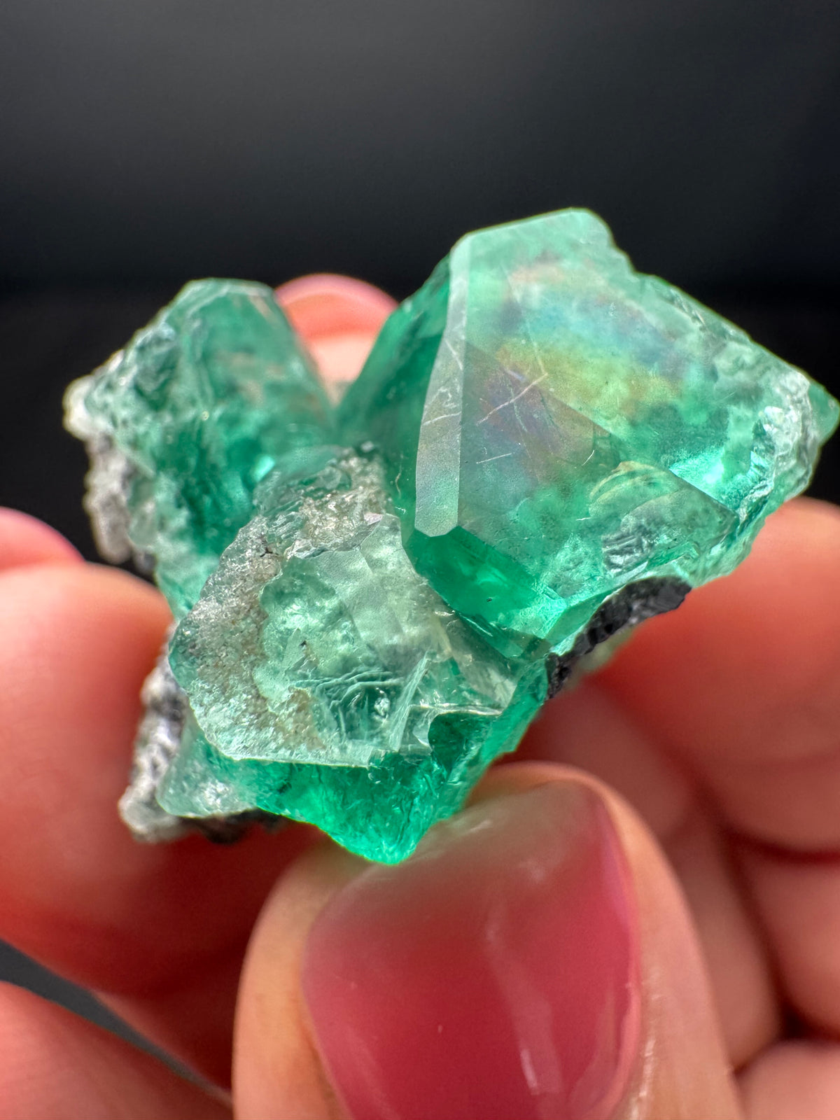 Fluorite, Milpo Mine, Peru