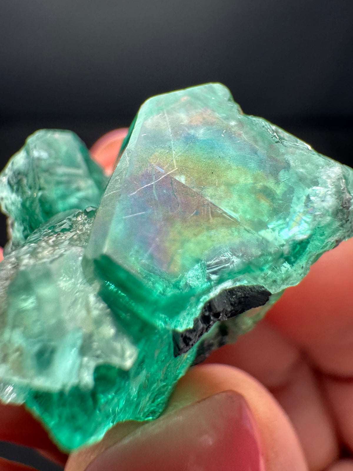 Fluorite, Milpo Mine, Peru