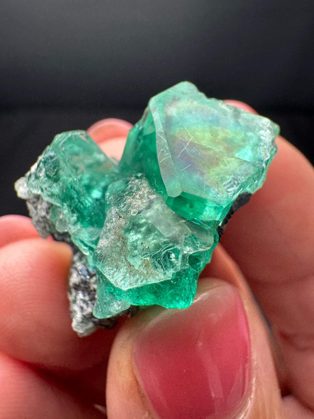Fluorite, Milpo Mine, Peru