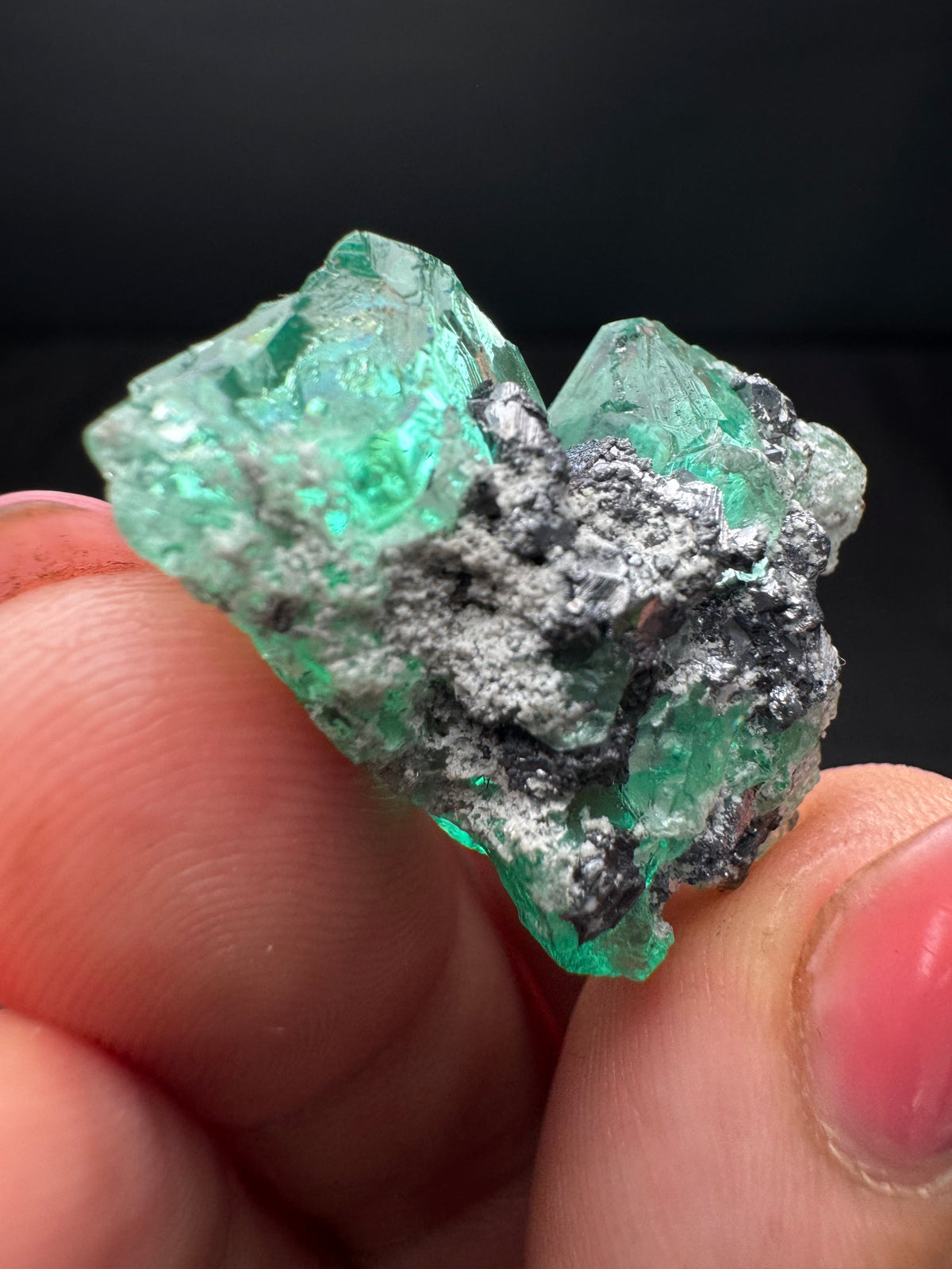 Fluorite, Milpo Mine, Peru