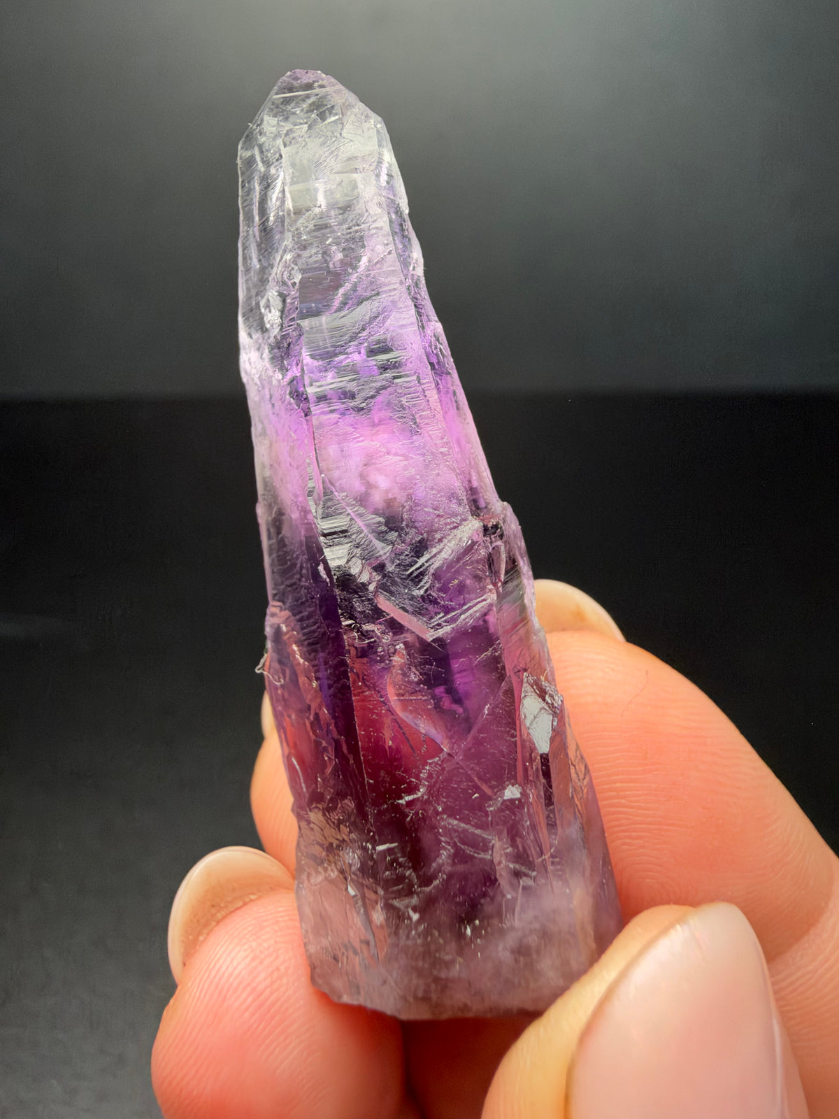 6cm Etched Amethyst, Guerrero, Mexico