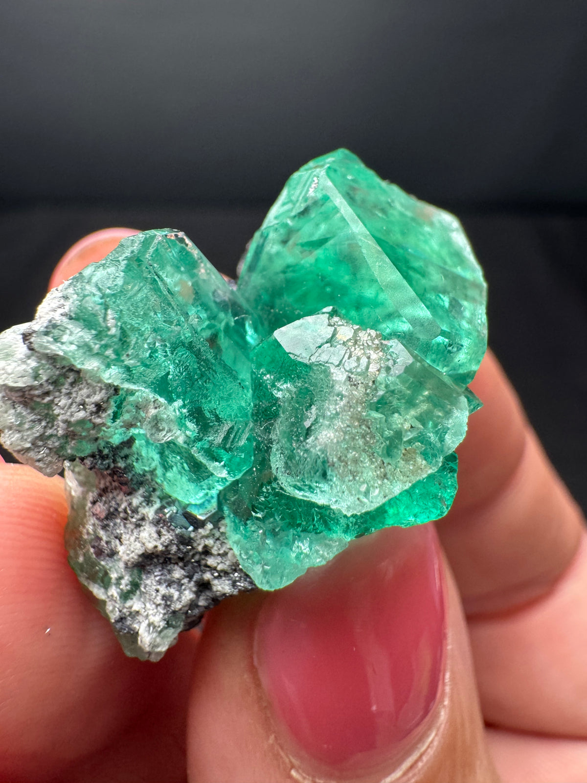 Fluorite, Milpo Mine, Peru