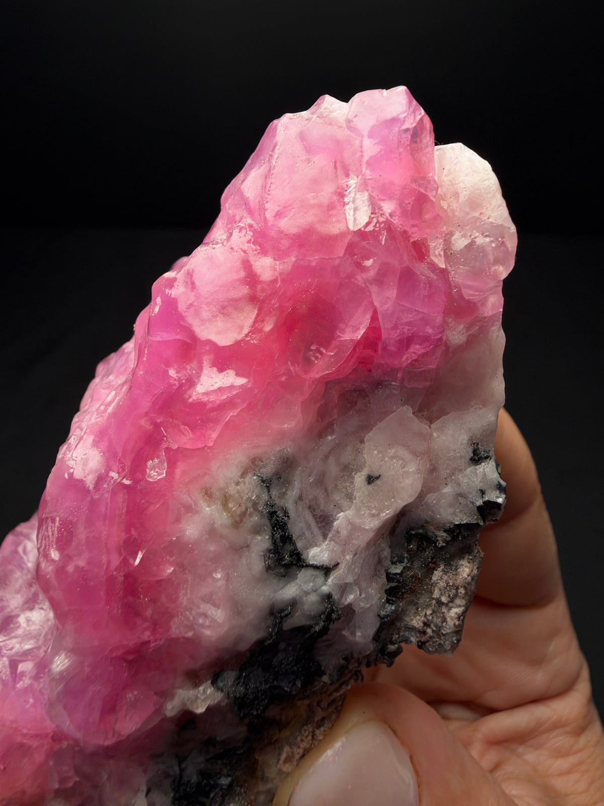 Cobalt Bearing Calcite, Bou Azzer Mine, Morocco