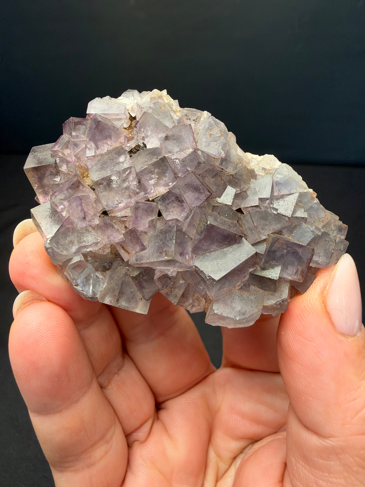 Fluorite, Touroug-El Hamda Quarries, Morocco