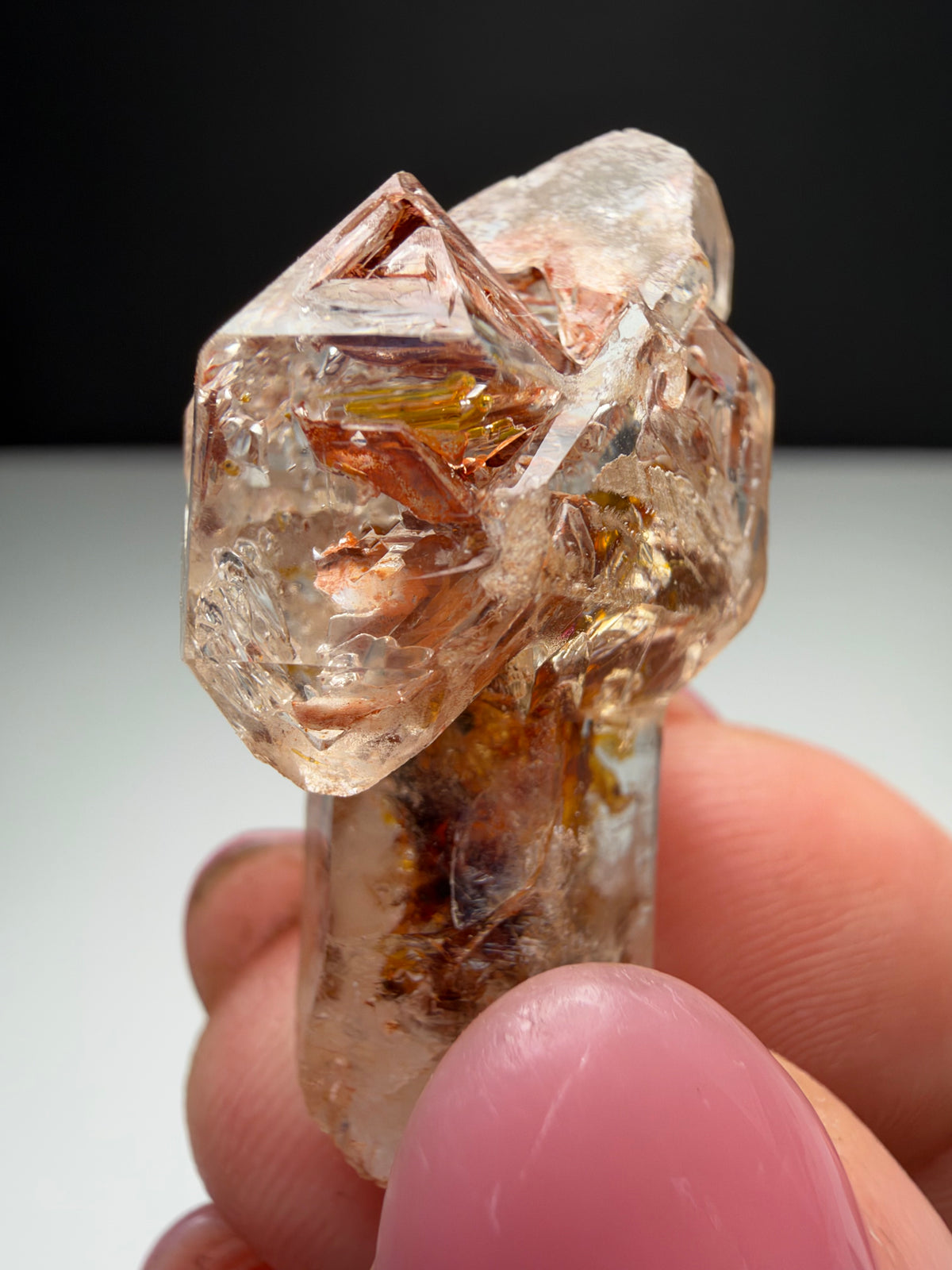 Firefly Quartz Scepter, Madirobe, Madagascar
